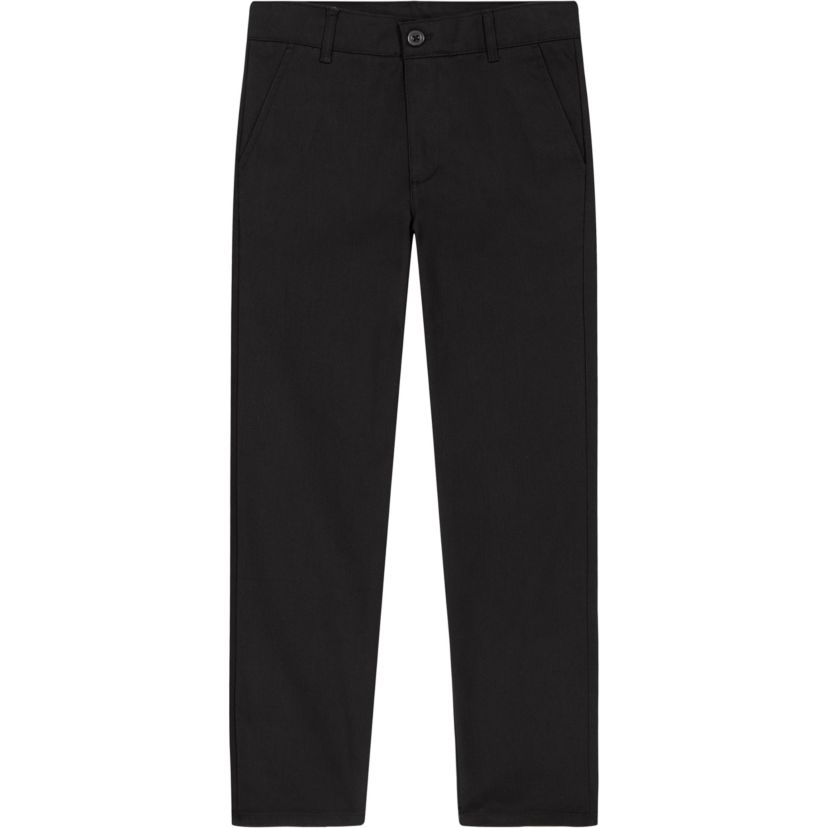 Boys 8-20 Slim Fit Flat Front Twill Pant