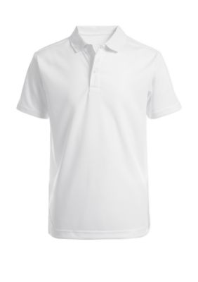 Nautica Young Men's School Uniform Long Sleeve Performance Oxford