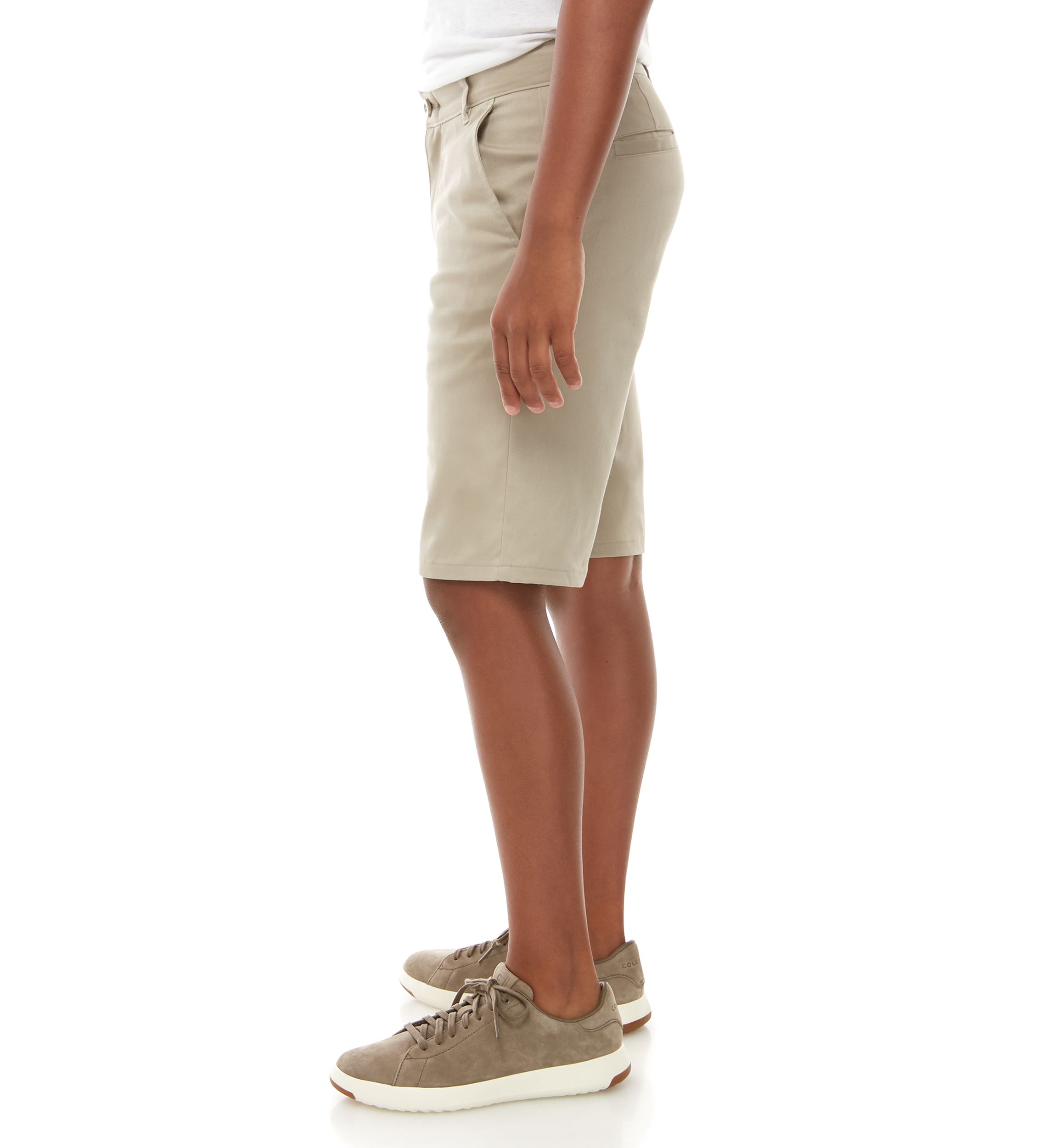 Boys 8-20 Flat Front Twill Short