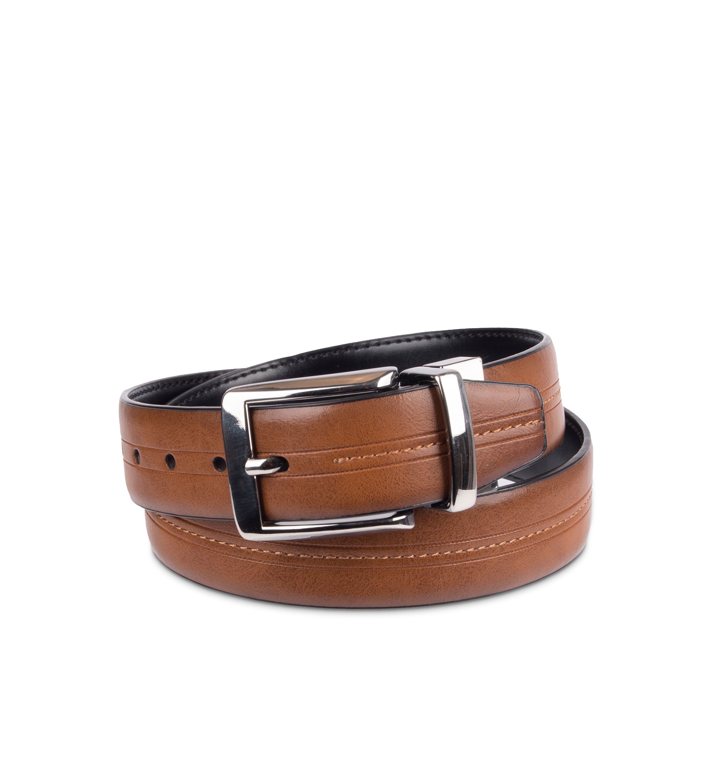 Boys 4-20 Feather Edge Reversible Belt