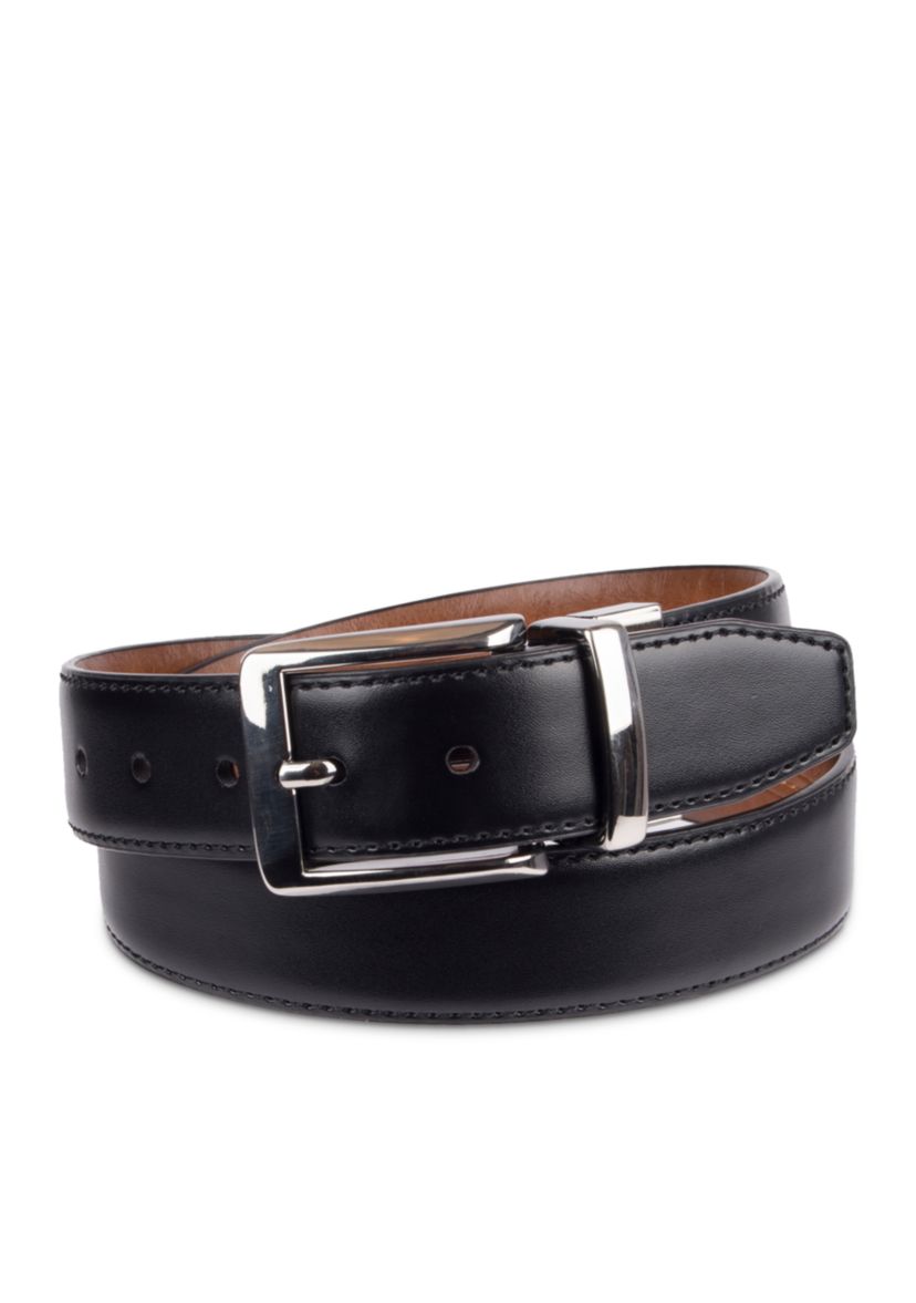 Boys 4-20 Feather Edge Reversible Belt