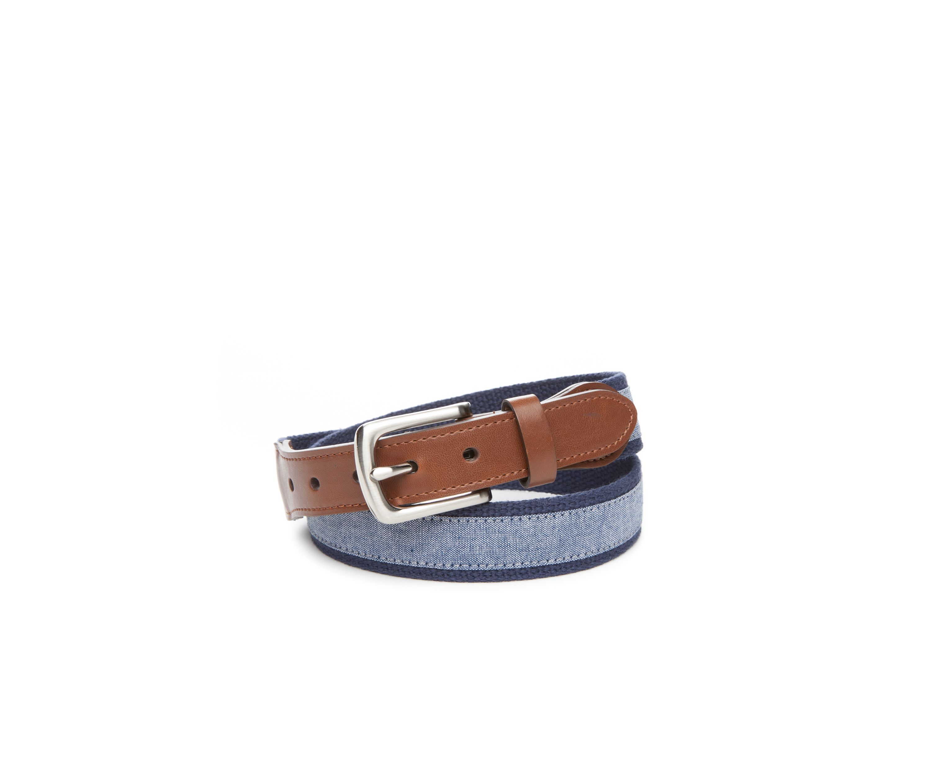Chambray Overlay Belt