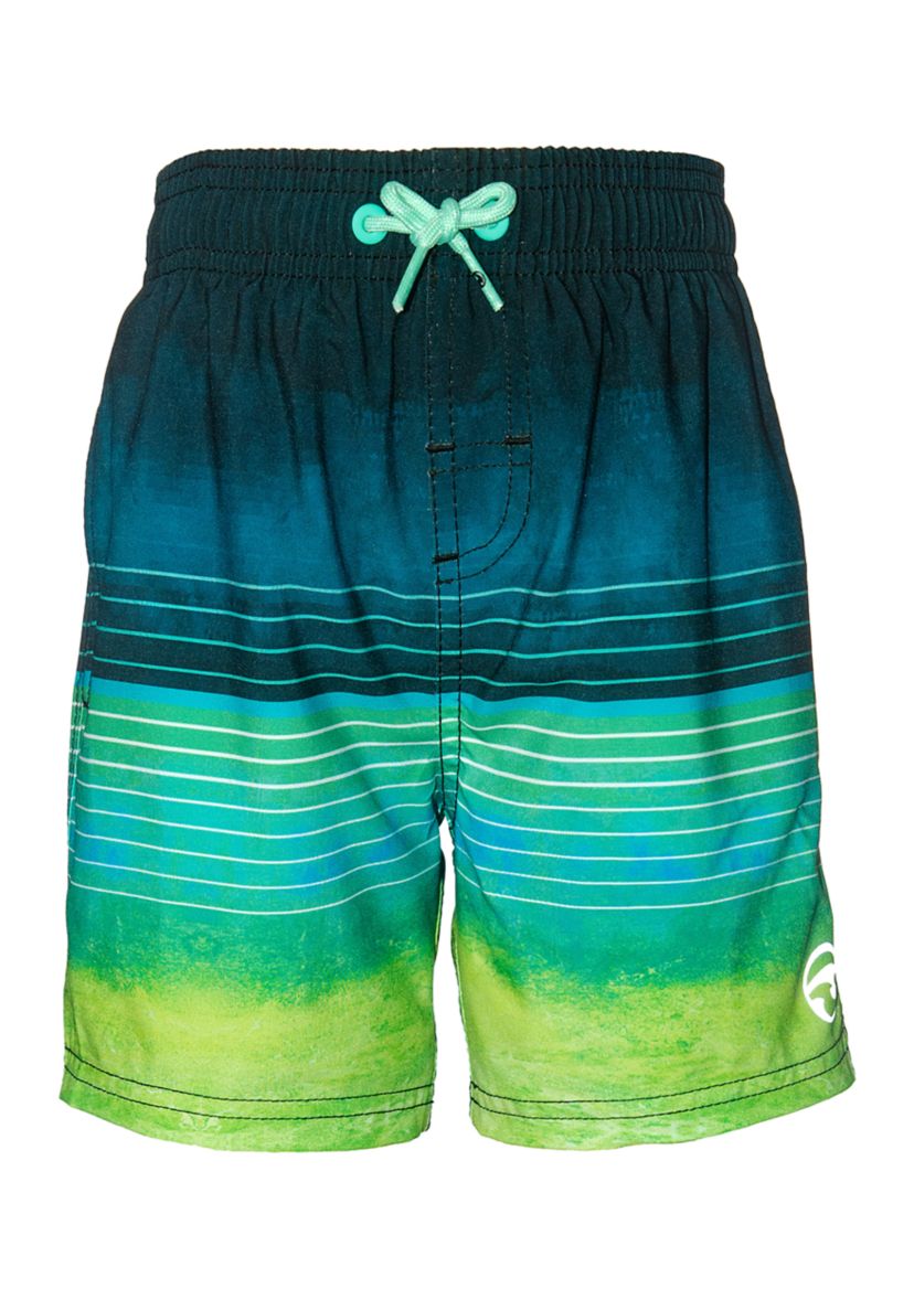 Boys 8-20 Stripe Swim Trunks 