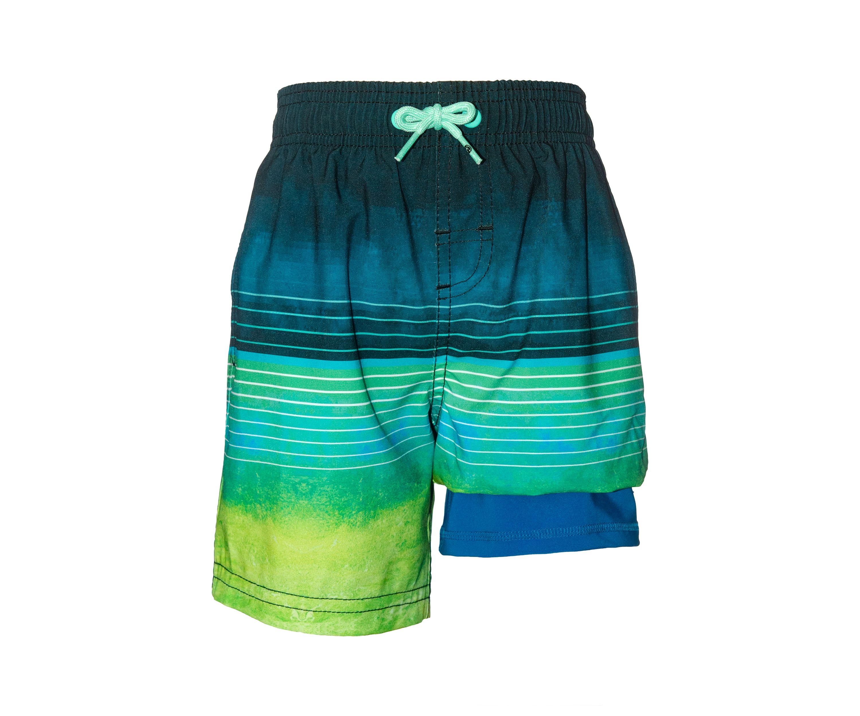 Boys 8-20 Stripe Swim Trunks 