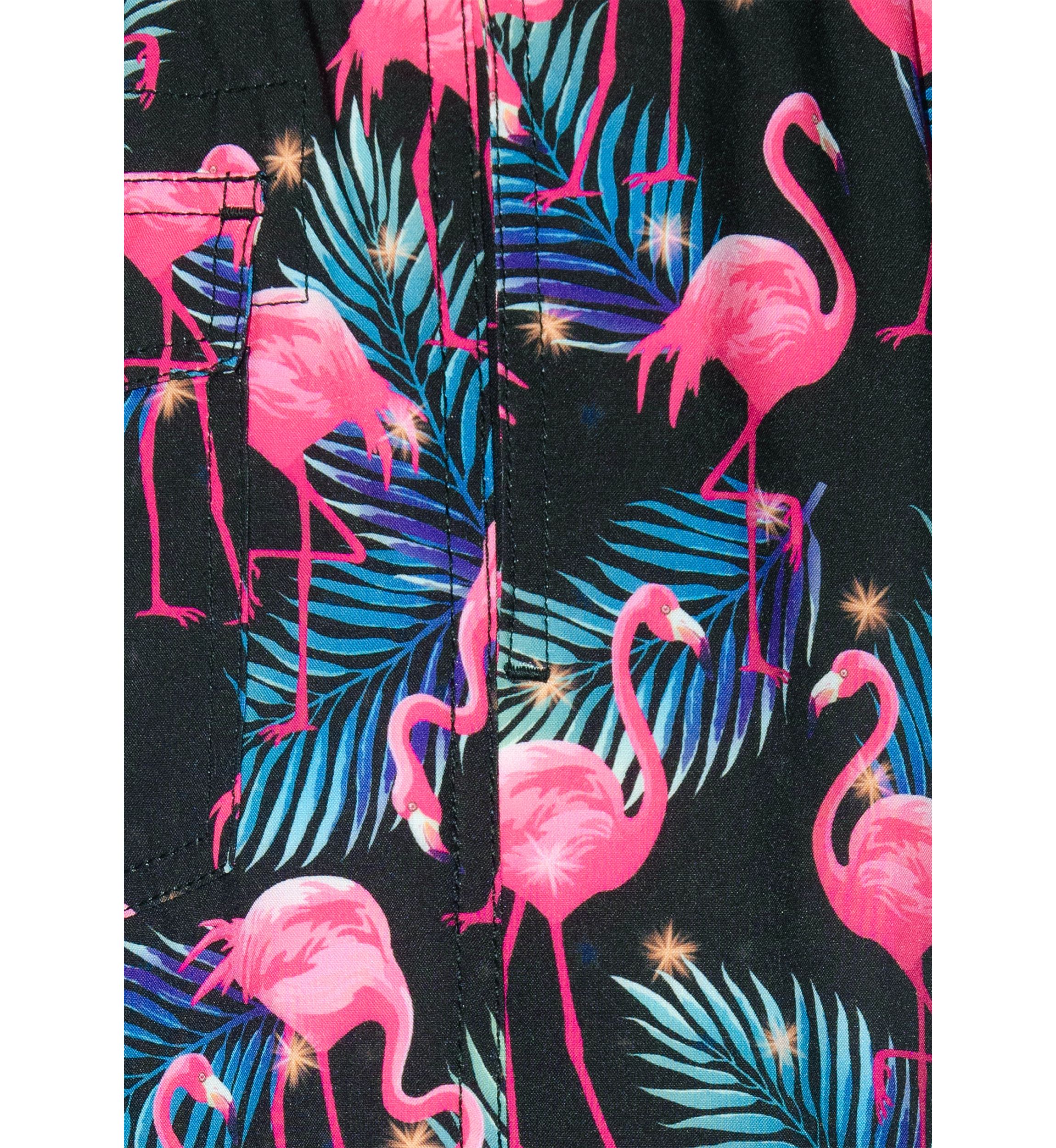 Boys 8-20 Flamingo Swim Trunks