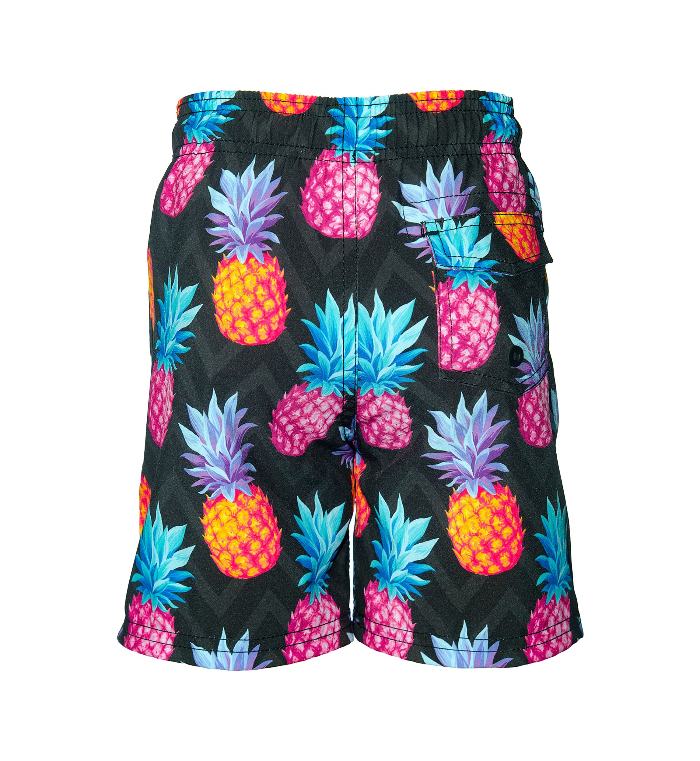 Boys 4-7 Pineapple Swim Trunks