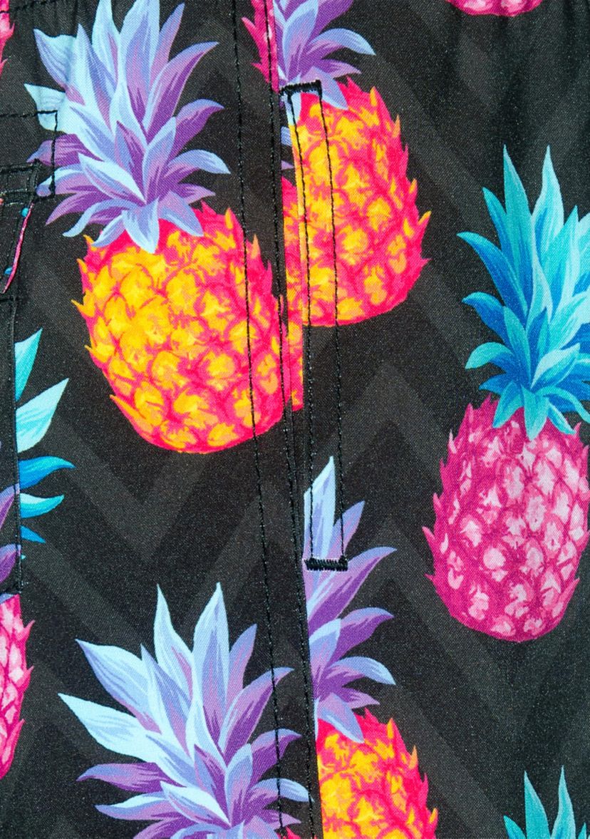 Boys 4-7 Pineapple Swim Trunks