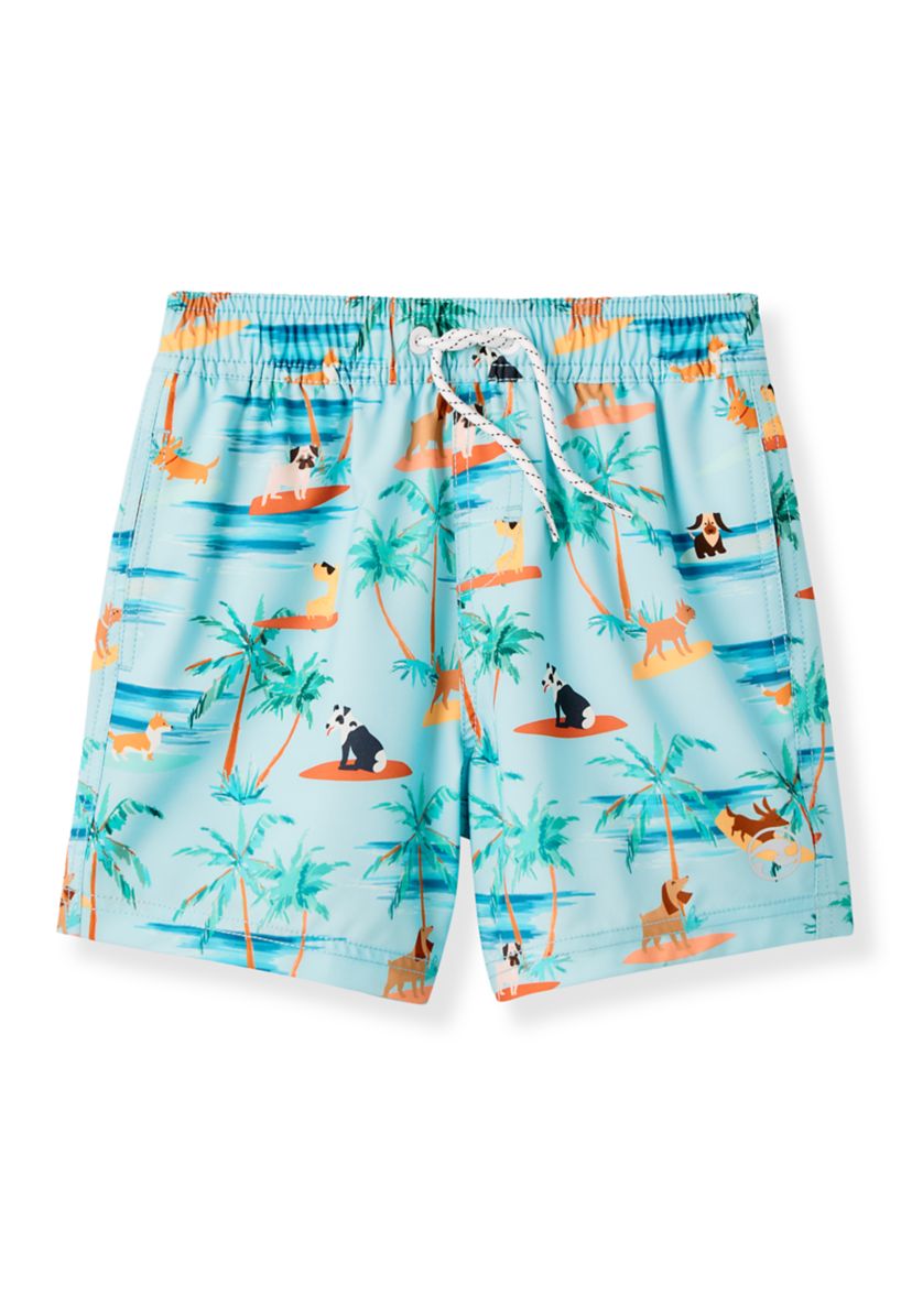 Ocean Current Boys 4-7 Dog Swim Stretch Volley | Belk