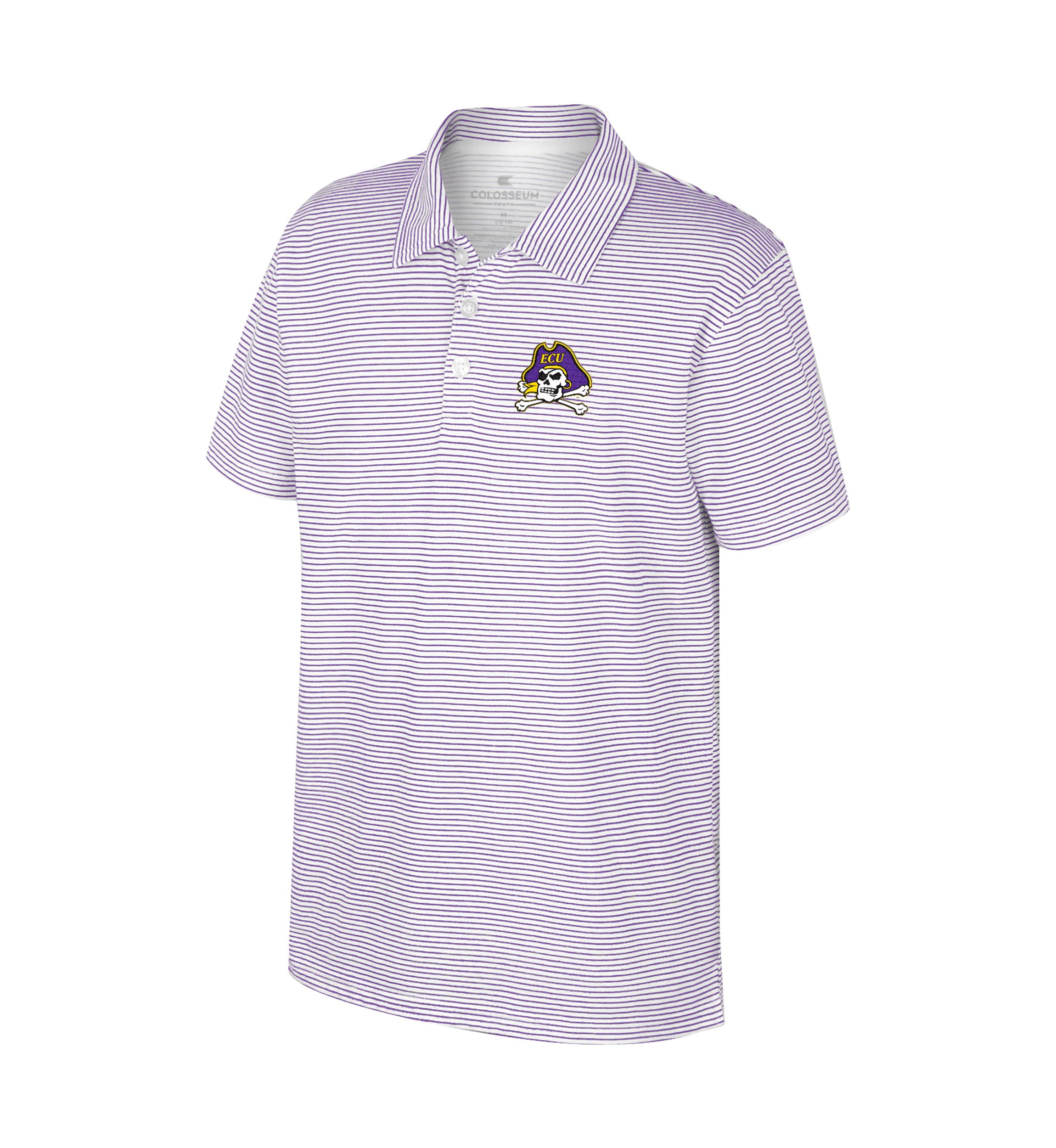 Boys 8-20 NCAA East Carolina Pirates Feeder Stripe Polo Shirt 