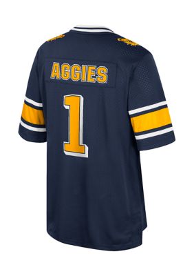 Men's ProSphere #1 Gold North Carolina A&T Aggies Football Jersey