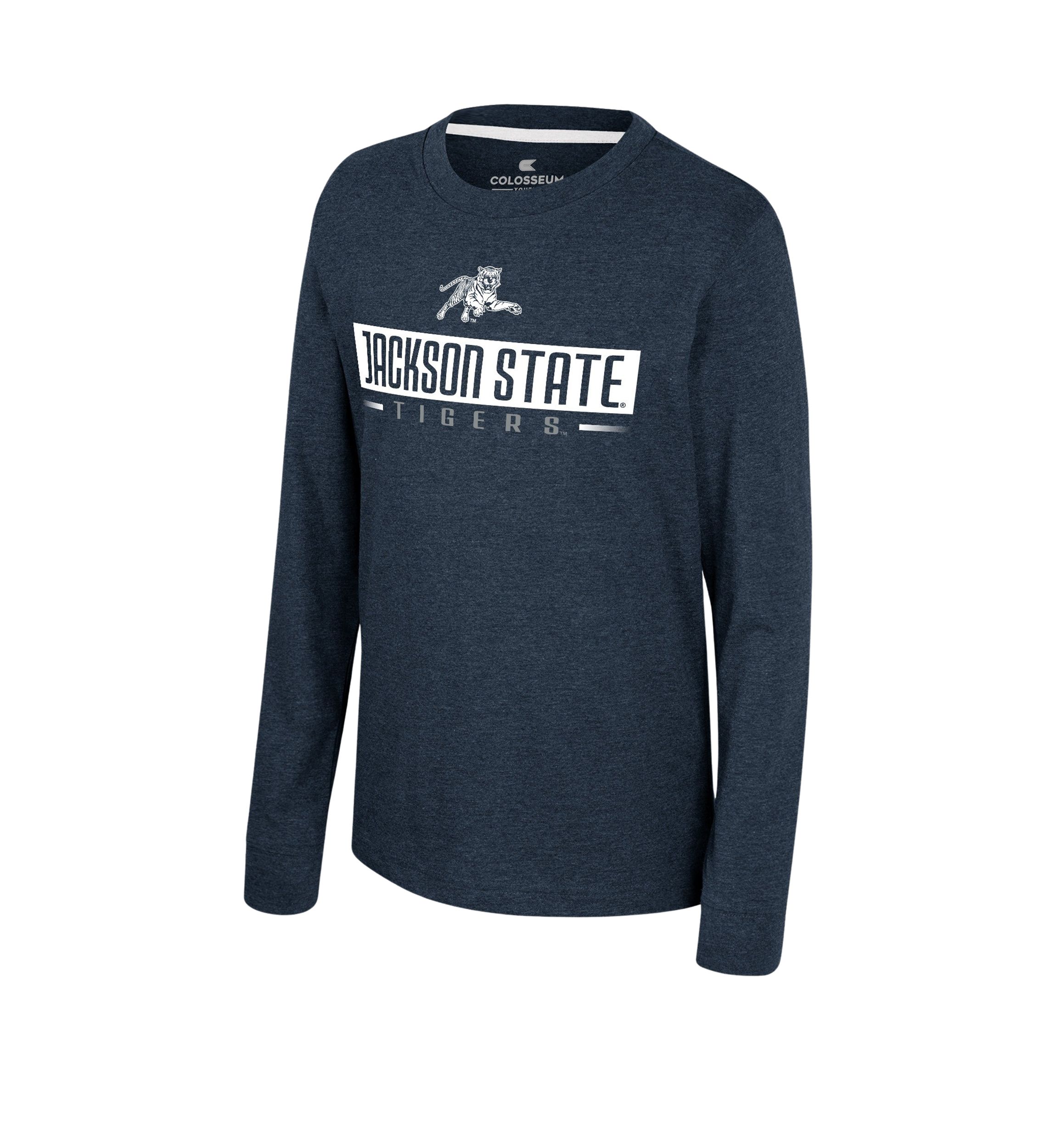 Boys 8-20 NCAA Jackson State Tigers Long Sleeve Graphic T-Shirt