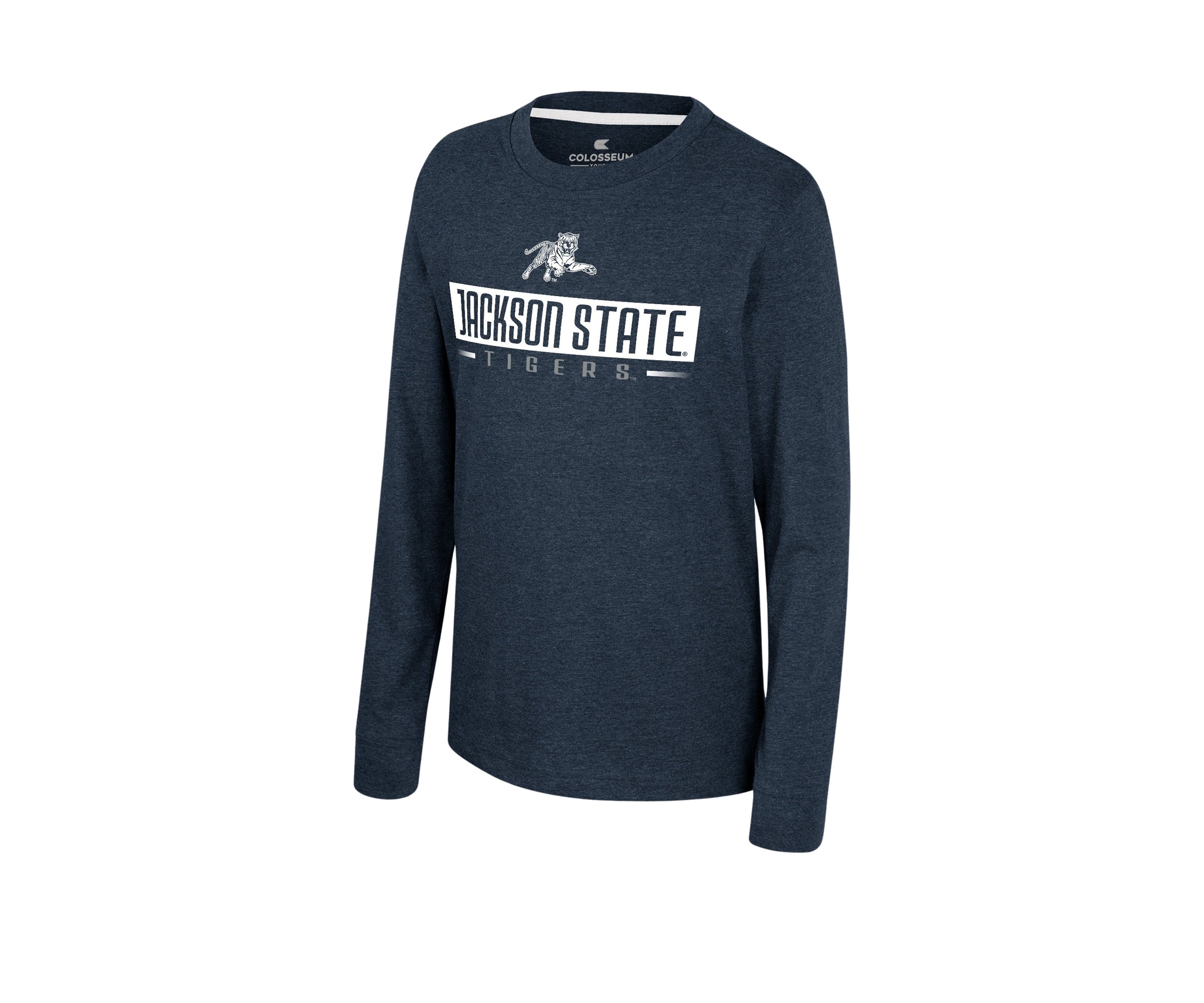 Boys 8-20 NCAA Jackson State Tigers Long Sleeve Graphic T-Shirt