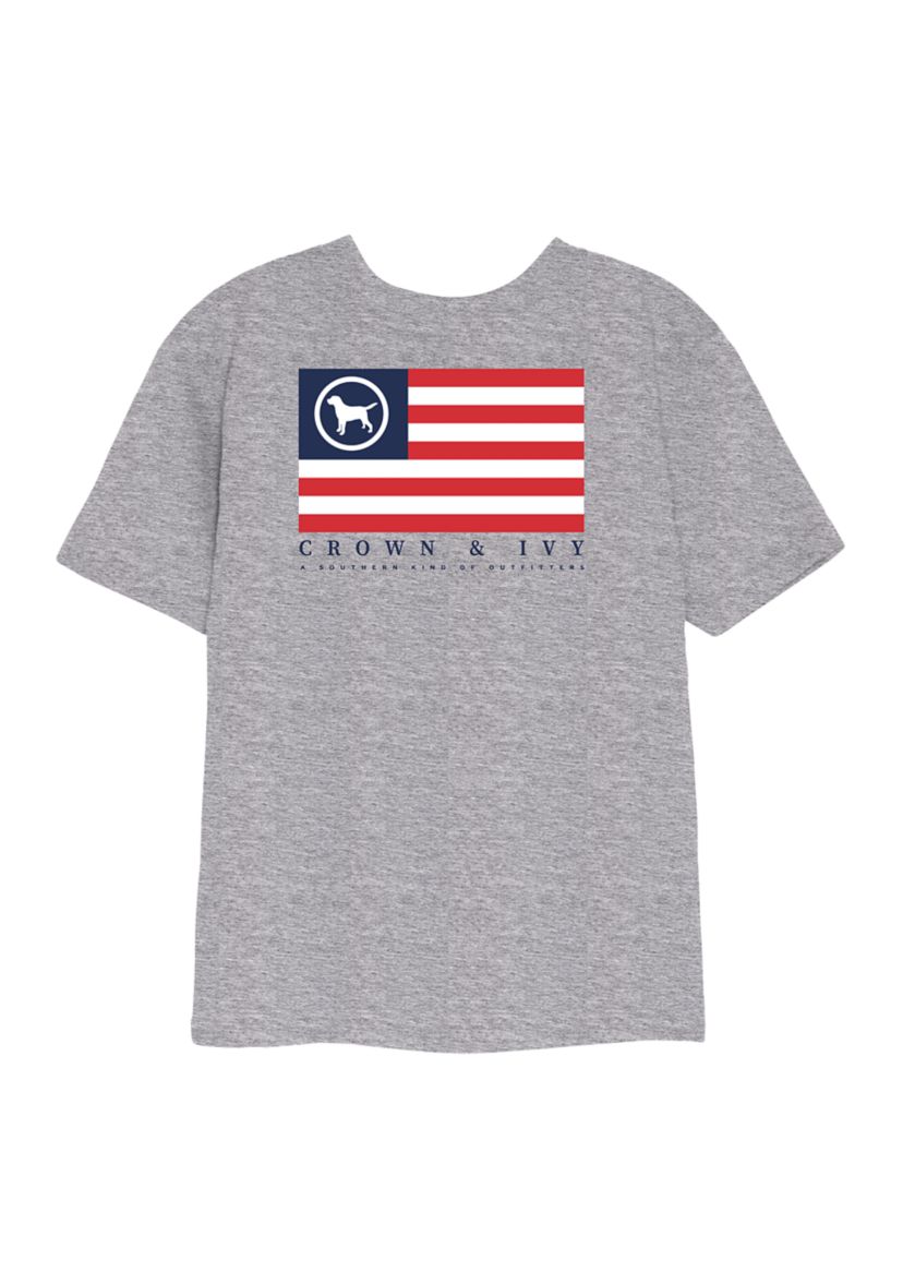Boys 4-7 Flag Graphic T-Shirt