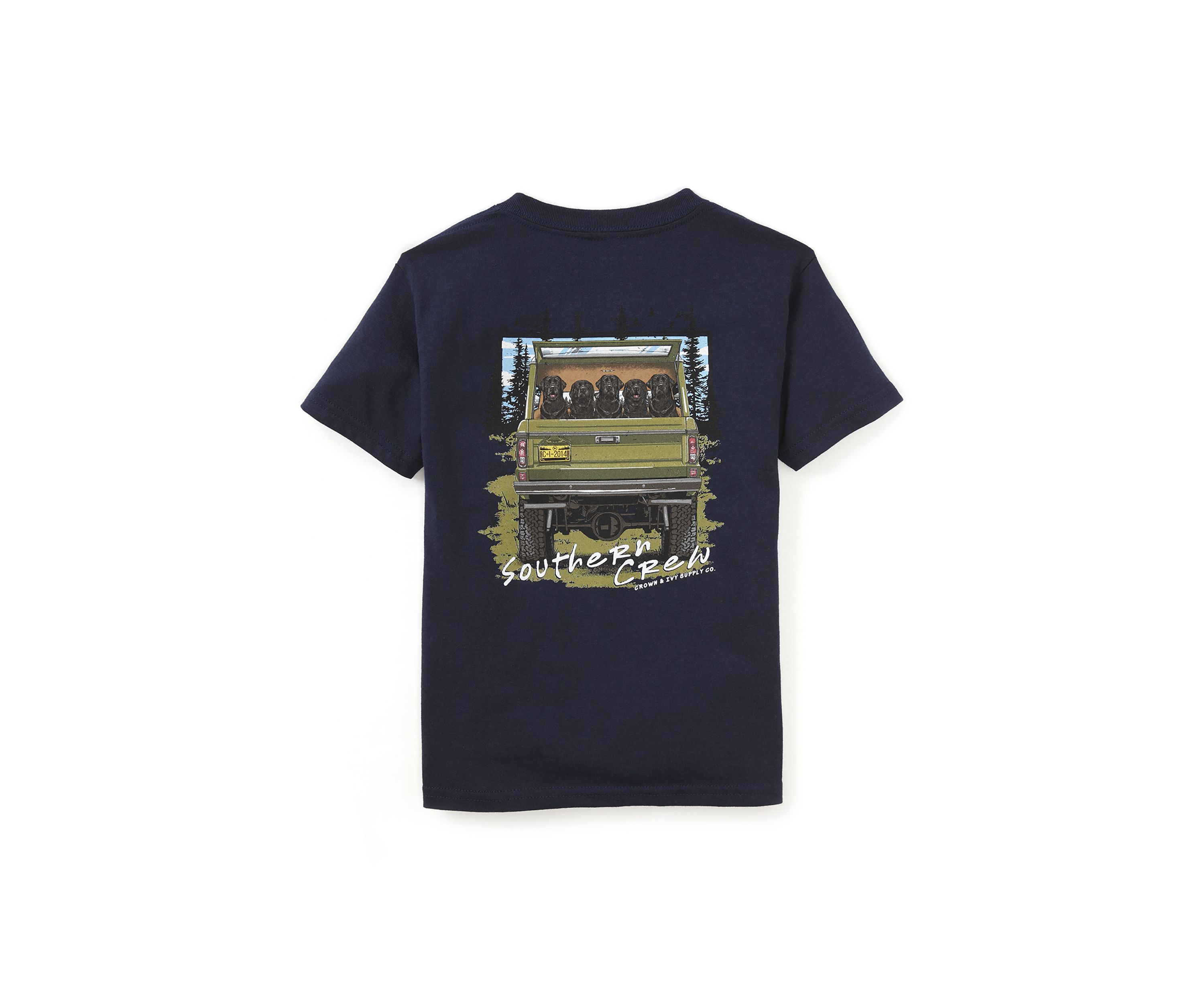 Boys 4-7 Southern Dog Graphic T-Shirt 