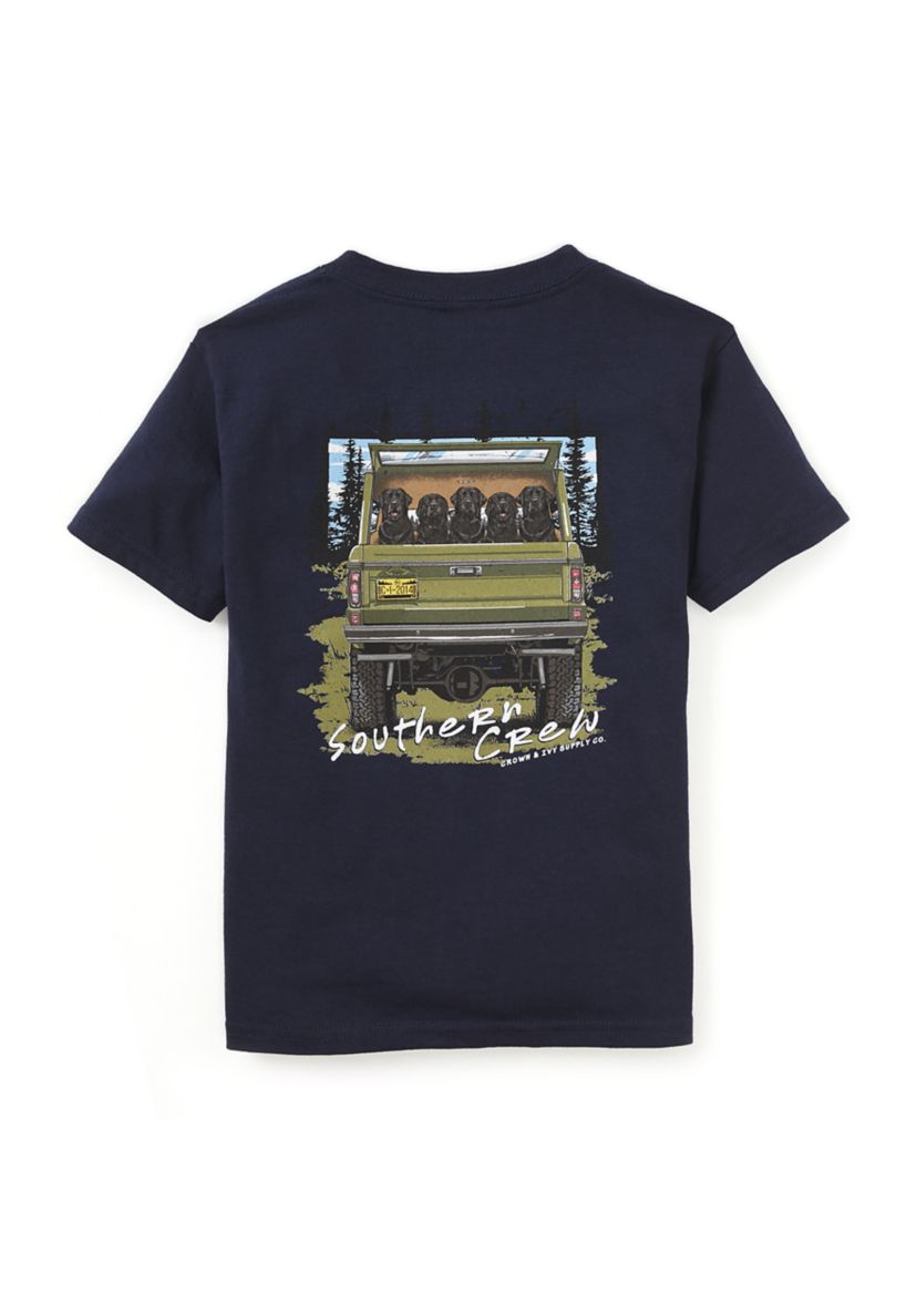 Boys 4-7 Southern Dog Graphic T-Shirt 
