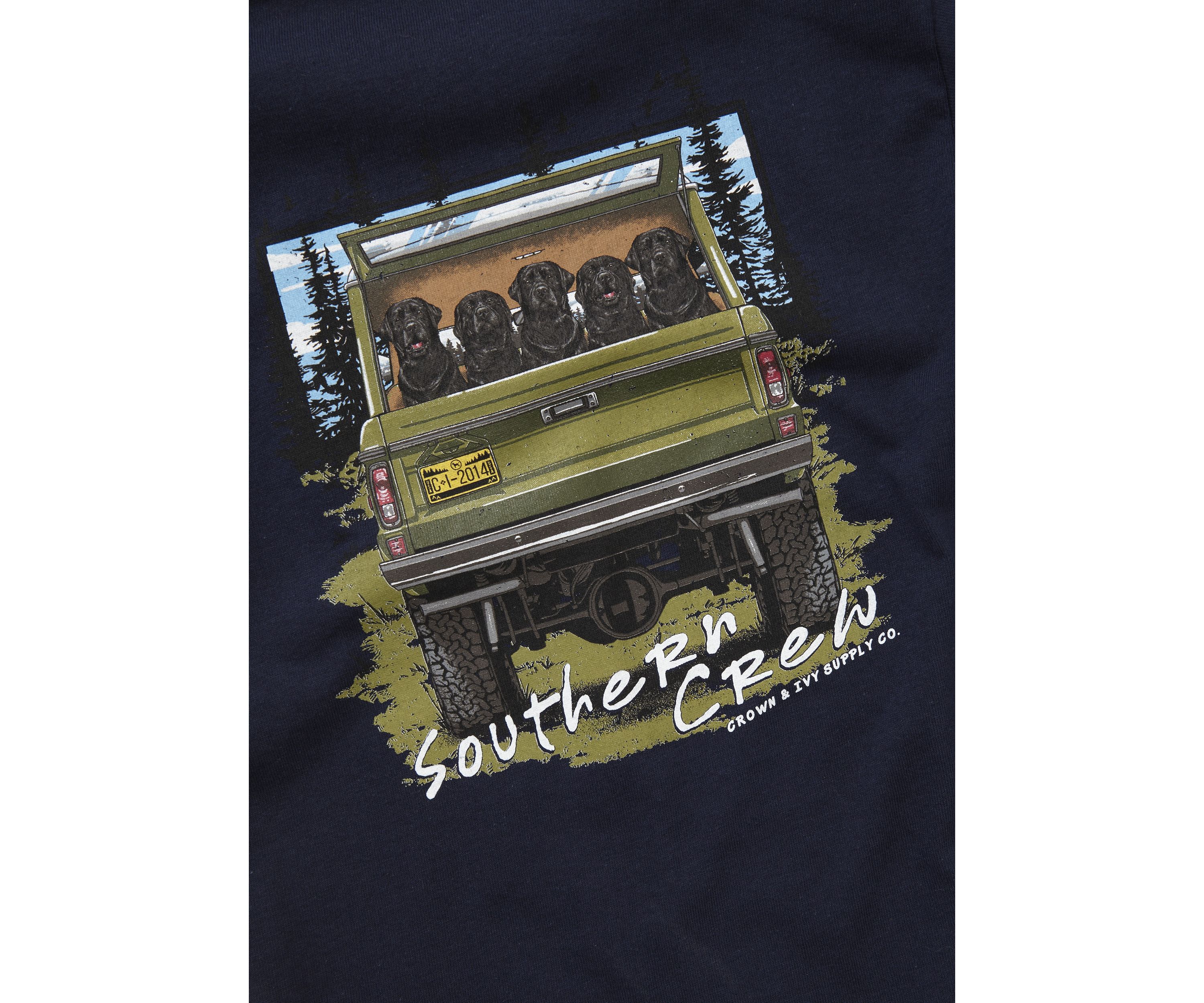 Boys 4-7 Southern Dog Graphic T-Shirt 