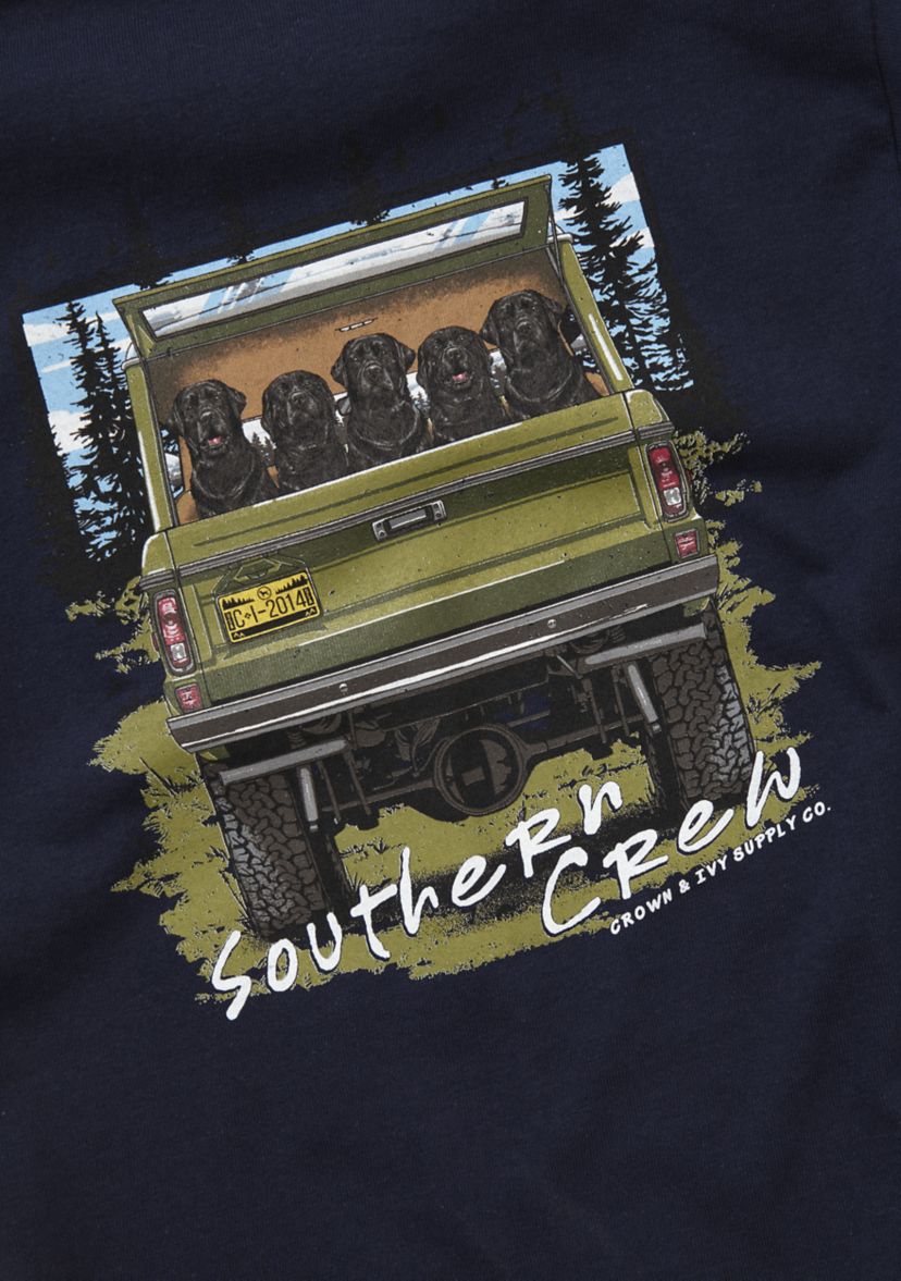 Boys 4-7 Southern Dog Graphic T-Shirt 