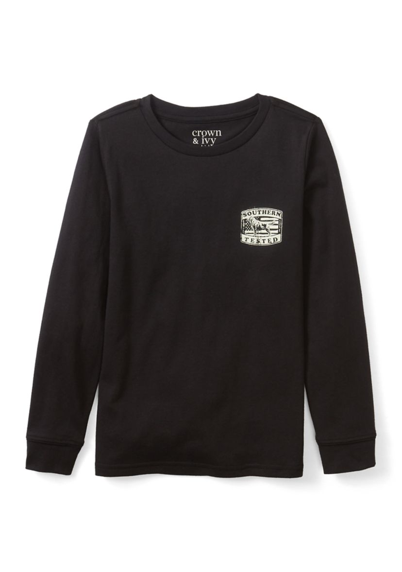 Boys 4-7 Southern Tested Long Sleeve Shirt