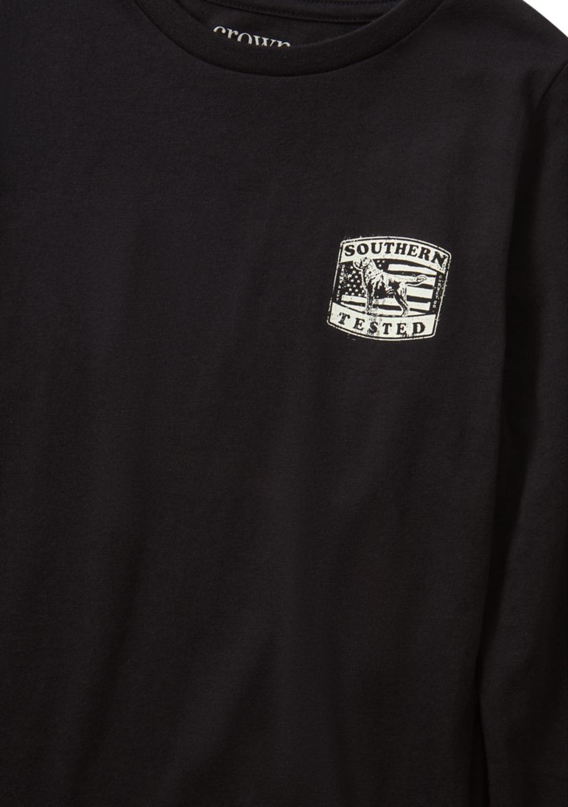 Boys 4-7 Southern Tested Long Sleeve Shirt