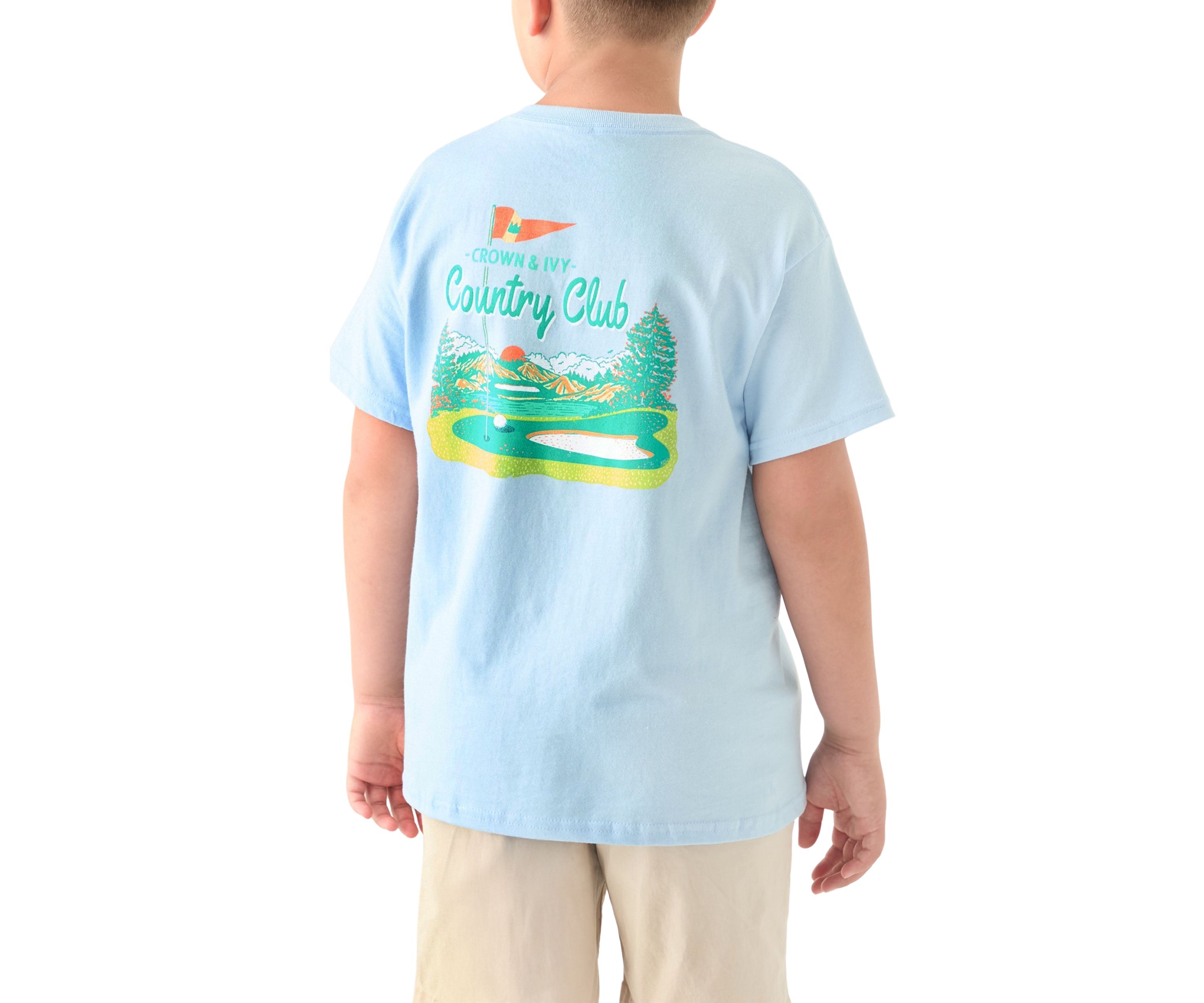Boys 8-20 Short Sleeve Country Club Graphic T-Shirt 