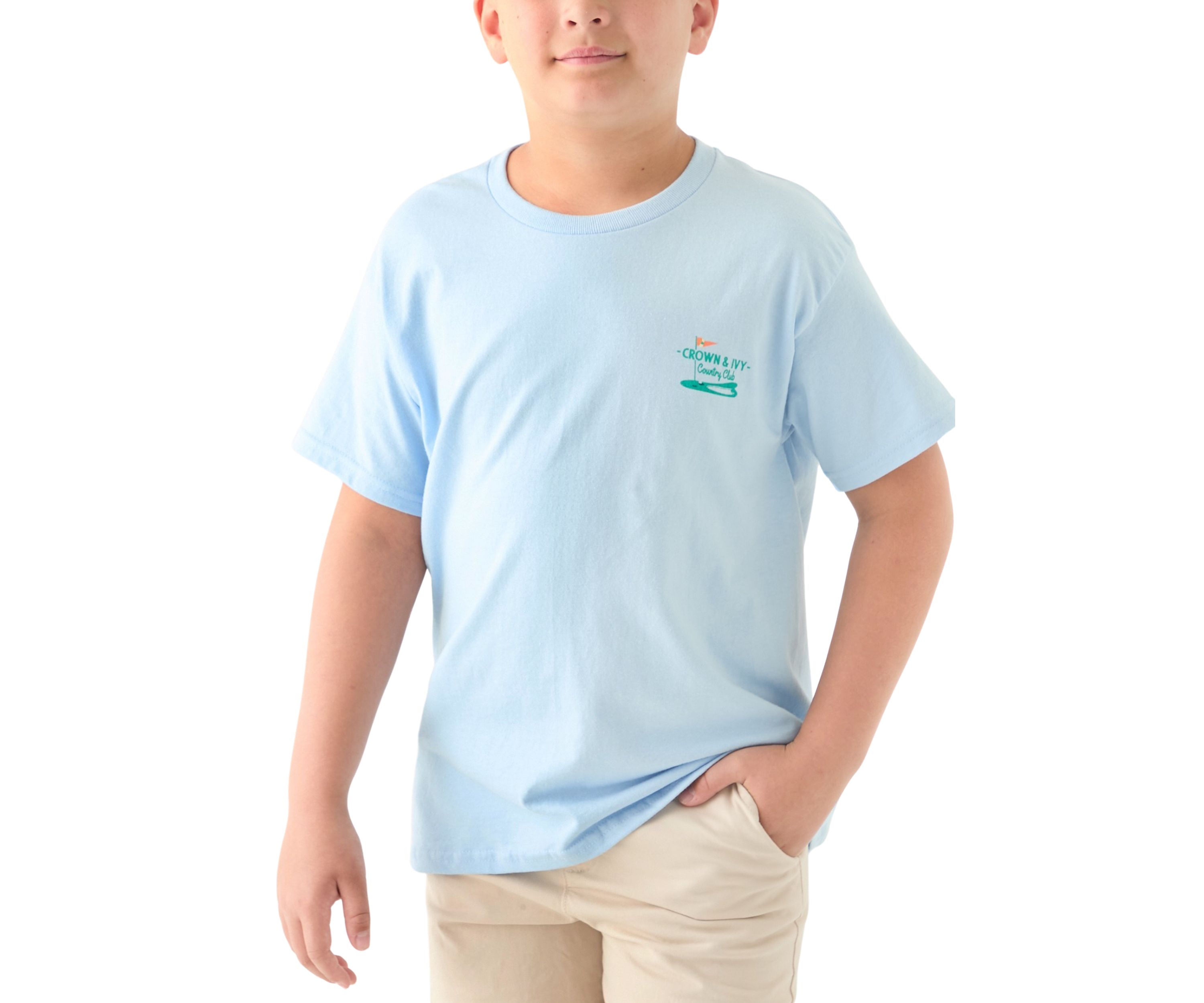 Boys 8-20 Short Sleeve Country Club Graphic T-Shirt 