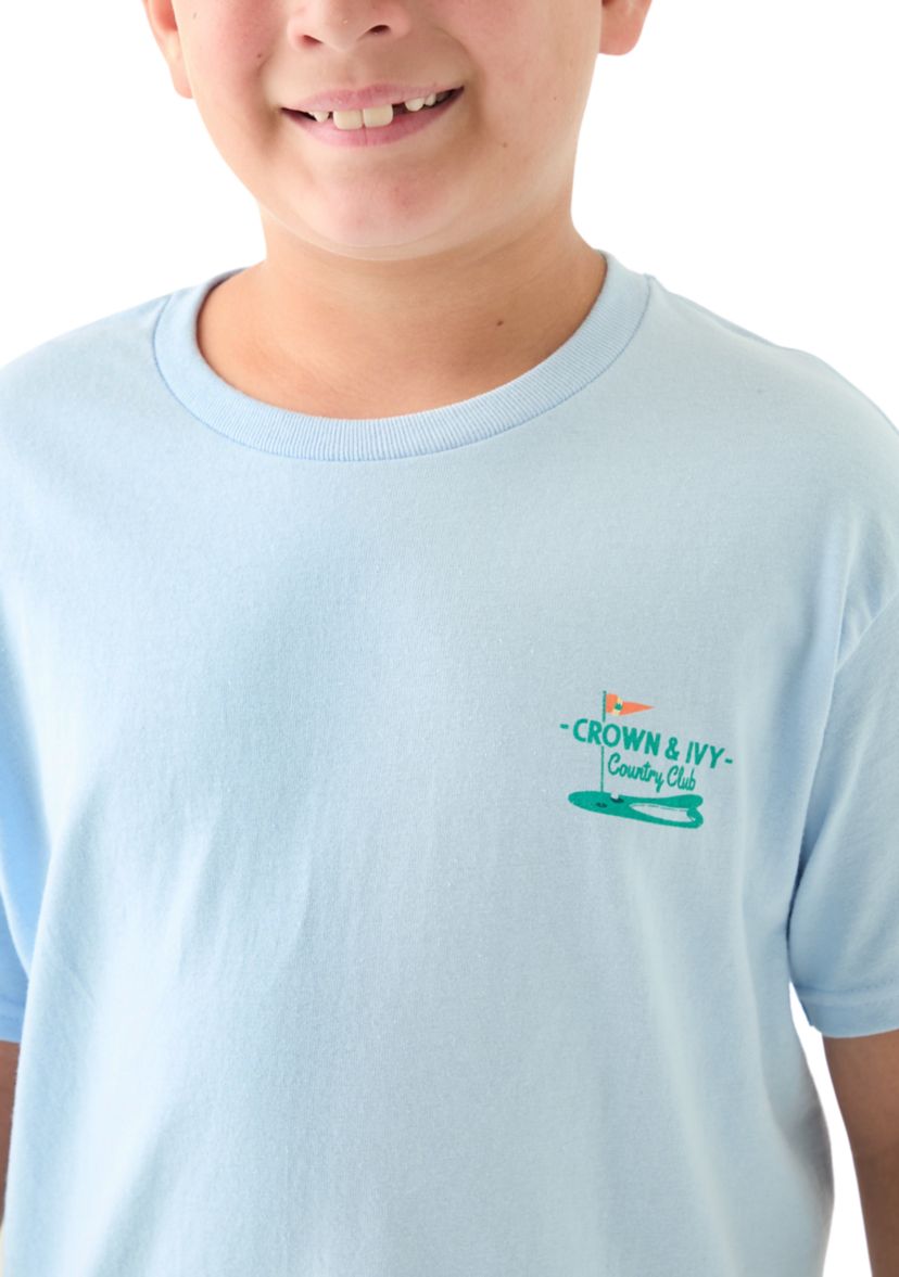 Boys 8-20 Short Sleeve Country Club Graphic T-Shirt 