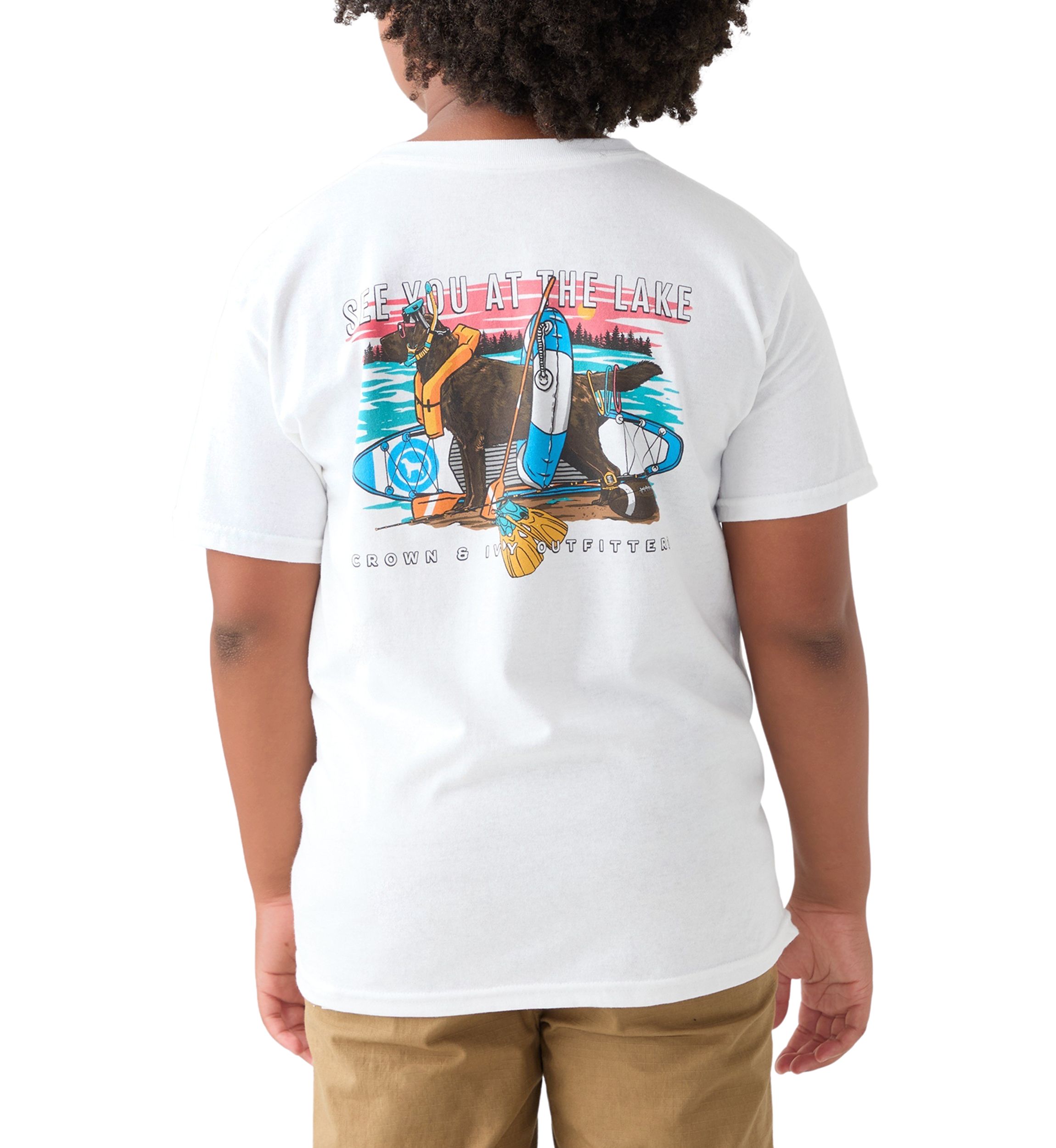 Boys 8-20 Short Sleeve At the Lakes Graphic T-Shirt