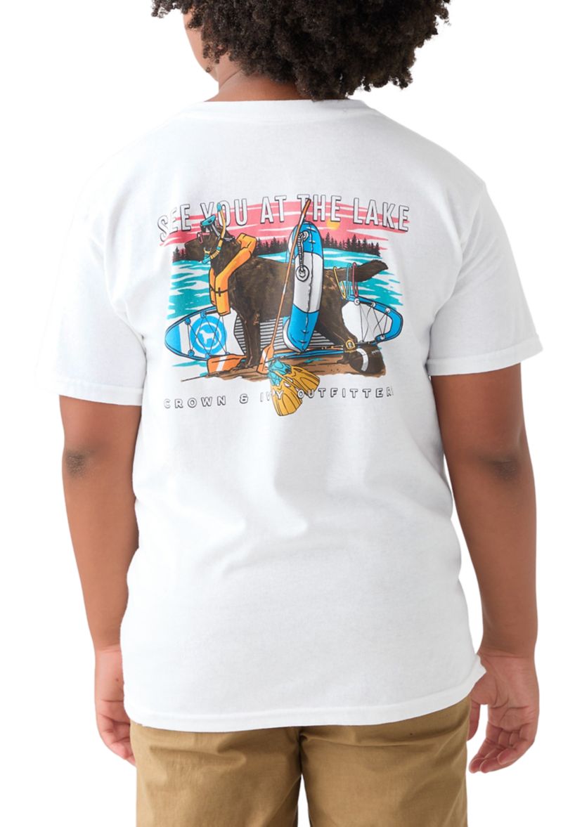 Boys 8-20 Short Sleeve At the Lakes Graphic T-Shirt