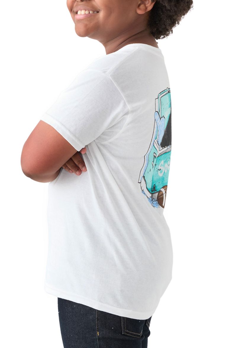 Boys 8-20 Short Sleeve Cool Bud Graphic T-Shirt 