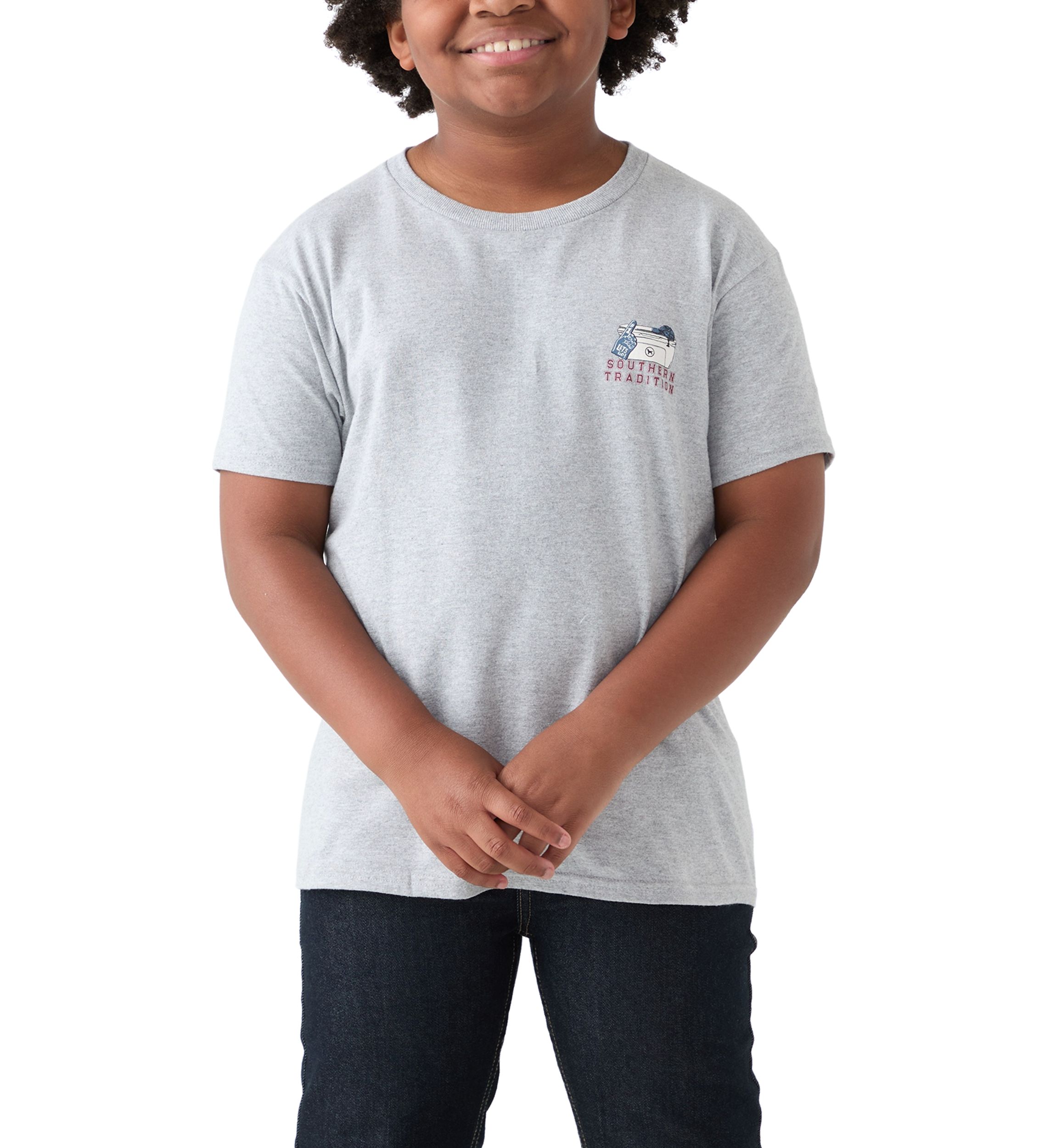   Boys 8-20 Short Sleeve Tailgrate Tradition Graphic T-Shirt 