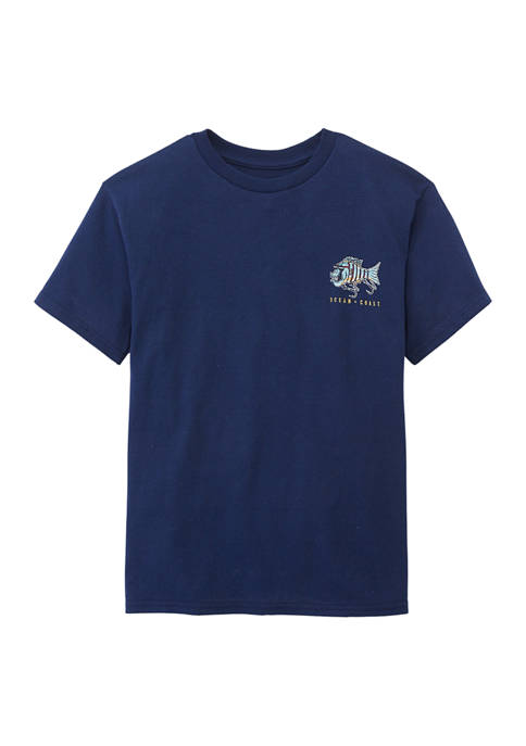 Ocean + Coast® Boys 8-20 Fish Graphic T-Shirt
