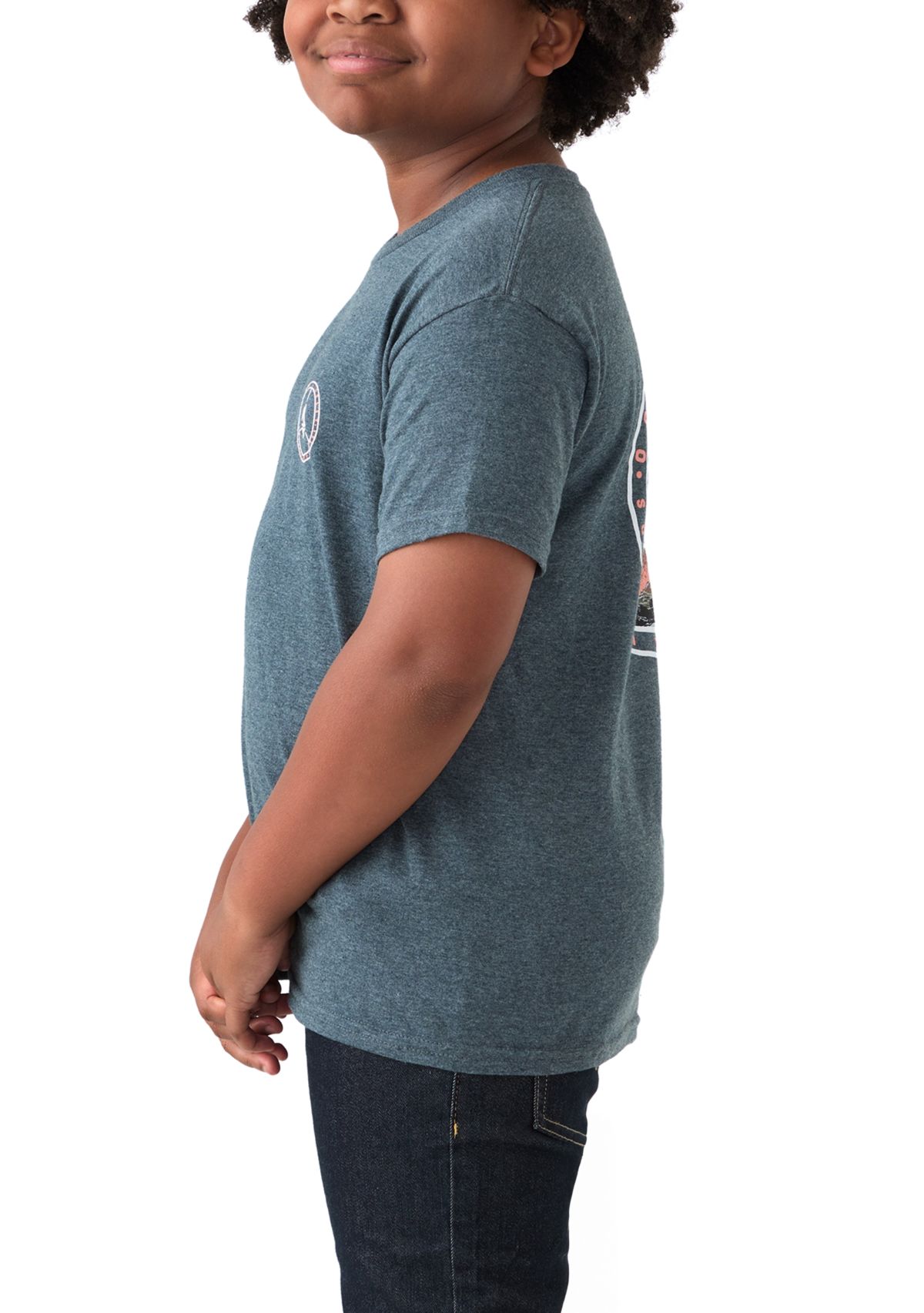 Boys 8-20 Short Sleeve Yardwork Graphic T-Shirt 