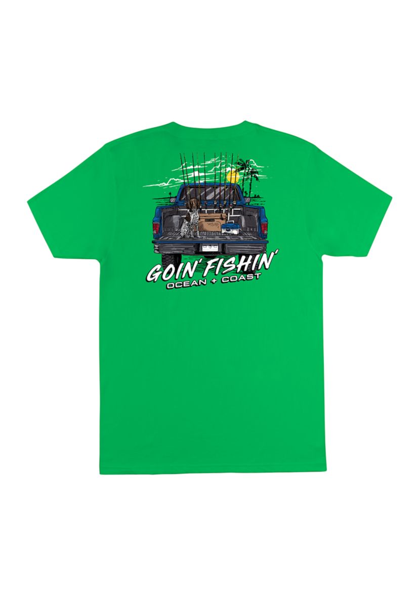 Boys 8-20 Fishing Graphic T-Shirt
