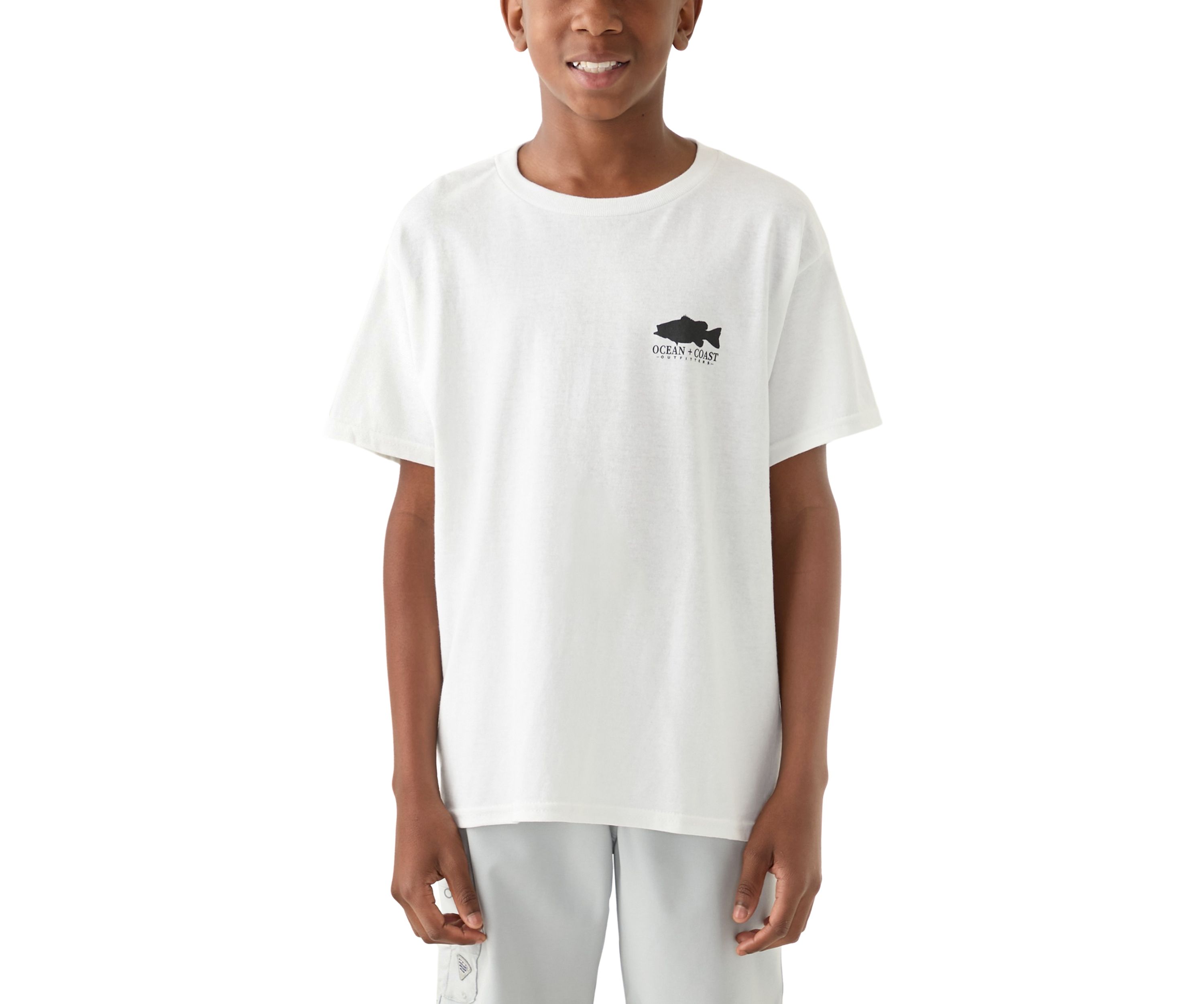 Boys 8-20 Short Sleeve Fishing Graphic T-Shirt