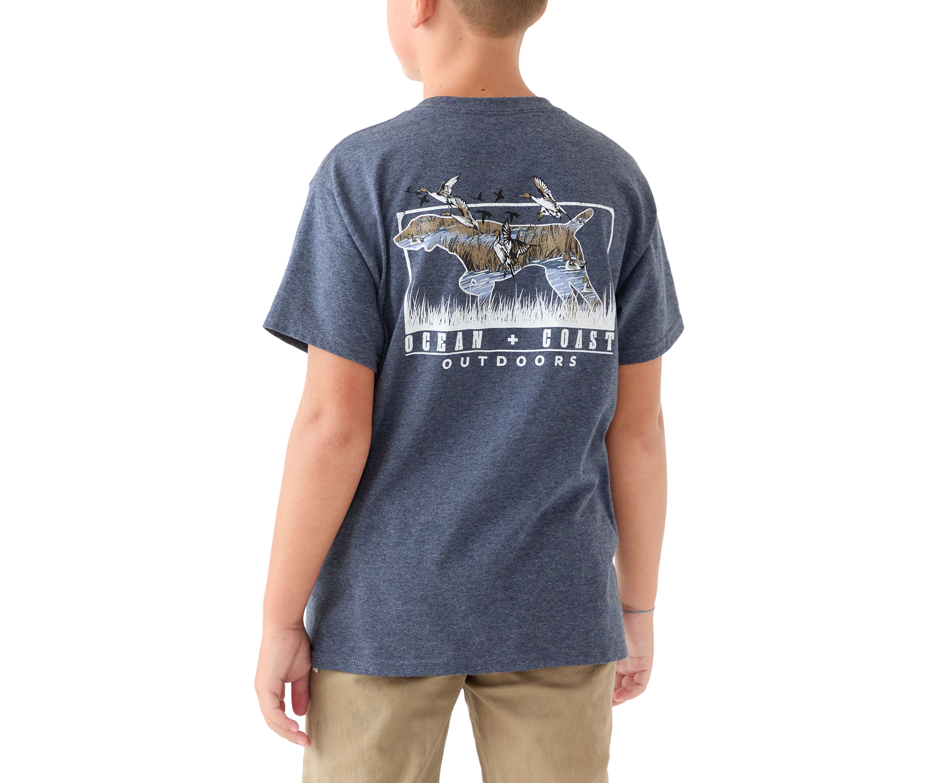 Boys 8-20 Outdoor Dog Short Sleeve Graphic T-Shirt