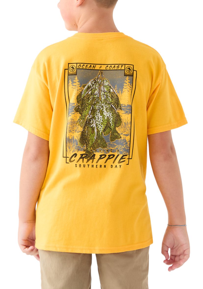 Boys 8-20 Crappie Short Sleeve Graphic T-Shirt 