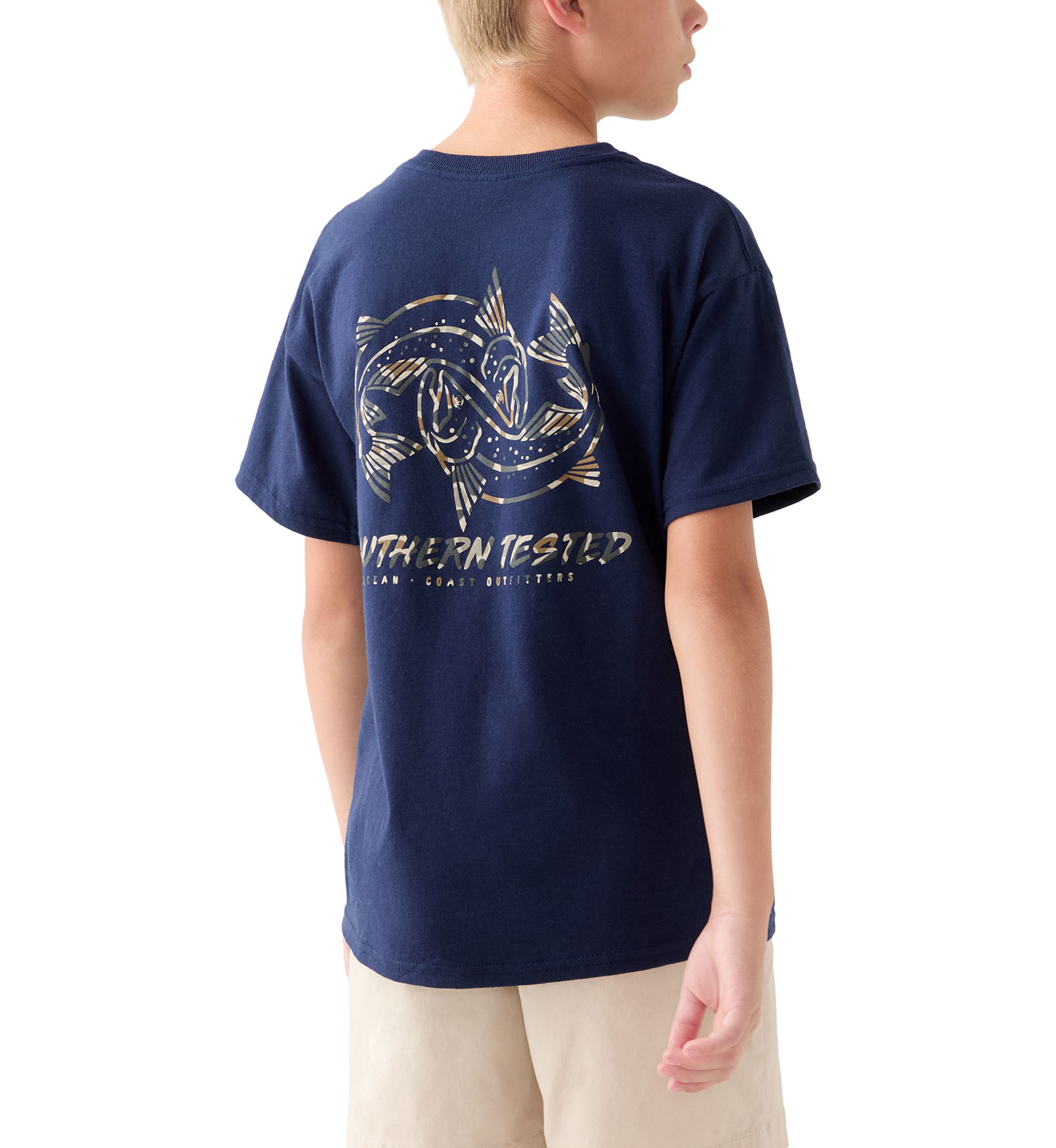 Boys 8-20 Trout Short Sleeve Graphic T-Shirt 