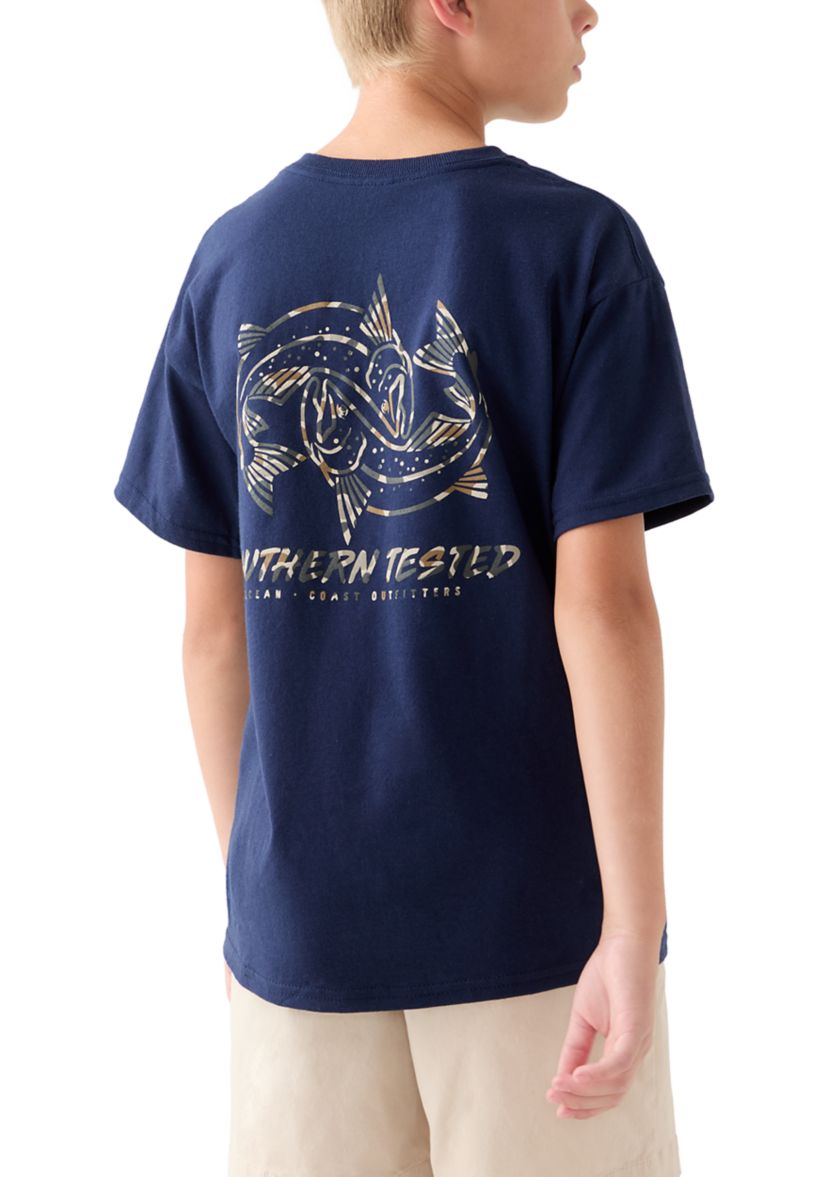 Boys 8-20 Trout Short Sleeve Graphic T-Shirt 