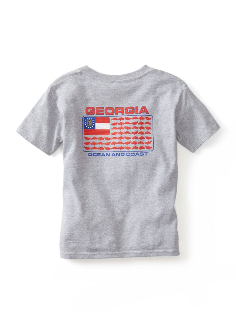 Boys 4-7 Georgia Flag Graphic T-Shirt