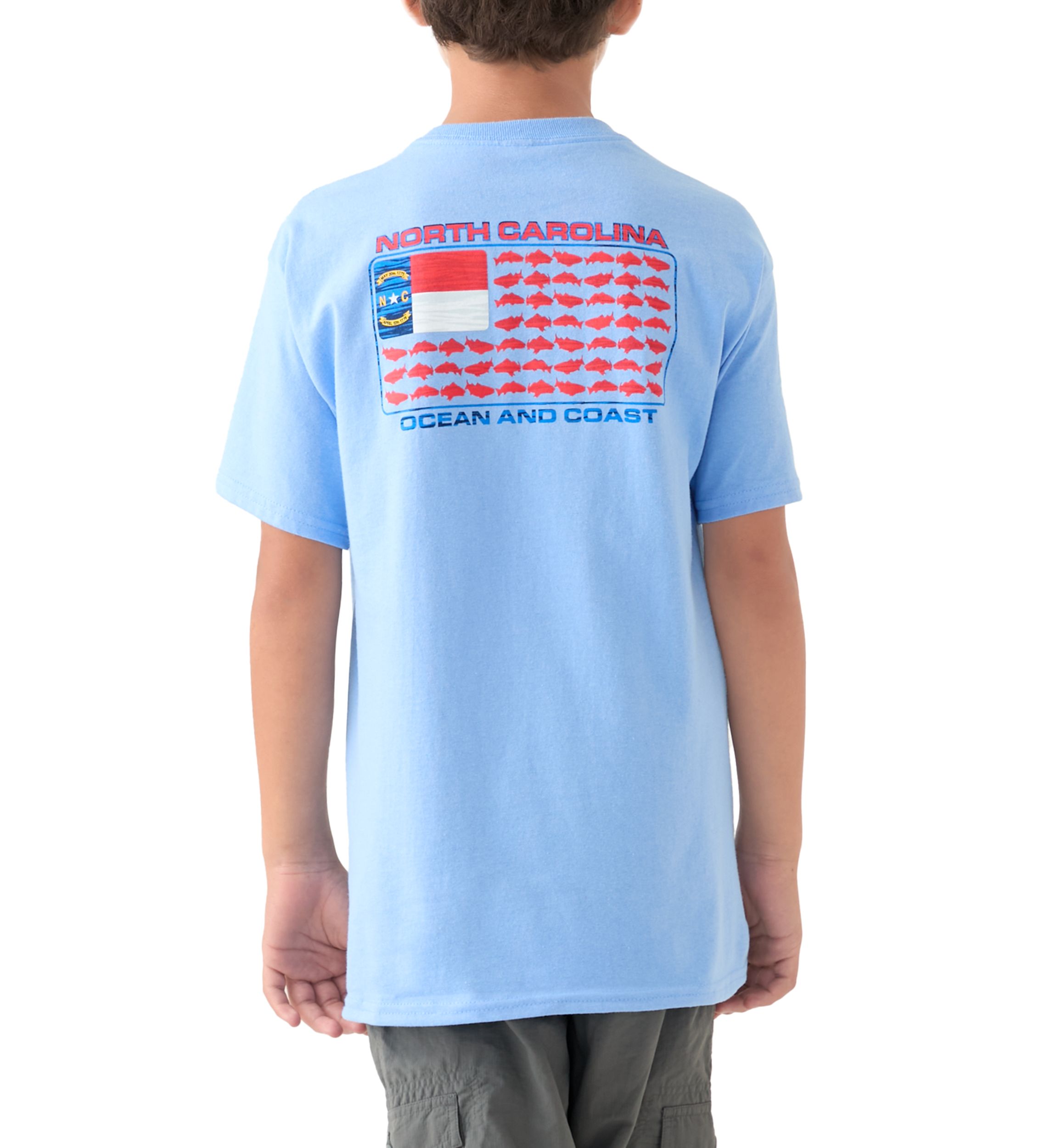 Boys 8-20 North Carolina Flag Graphic T-Shirt