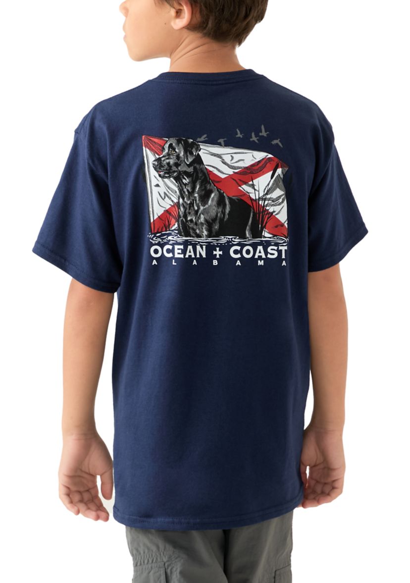 Boys 8-20 Alabama Flag Graphic T-Shirt