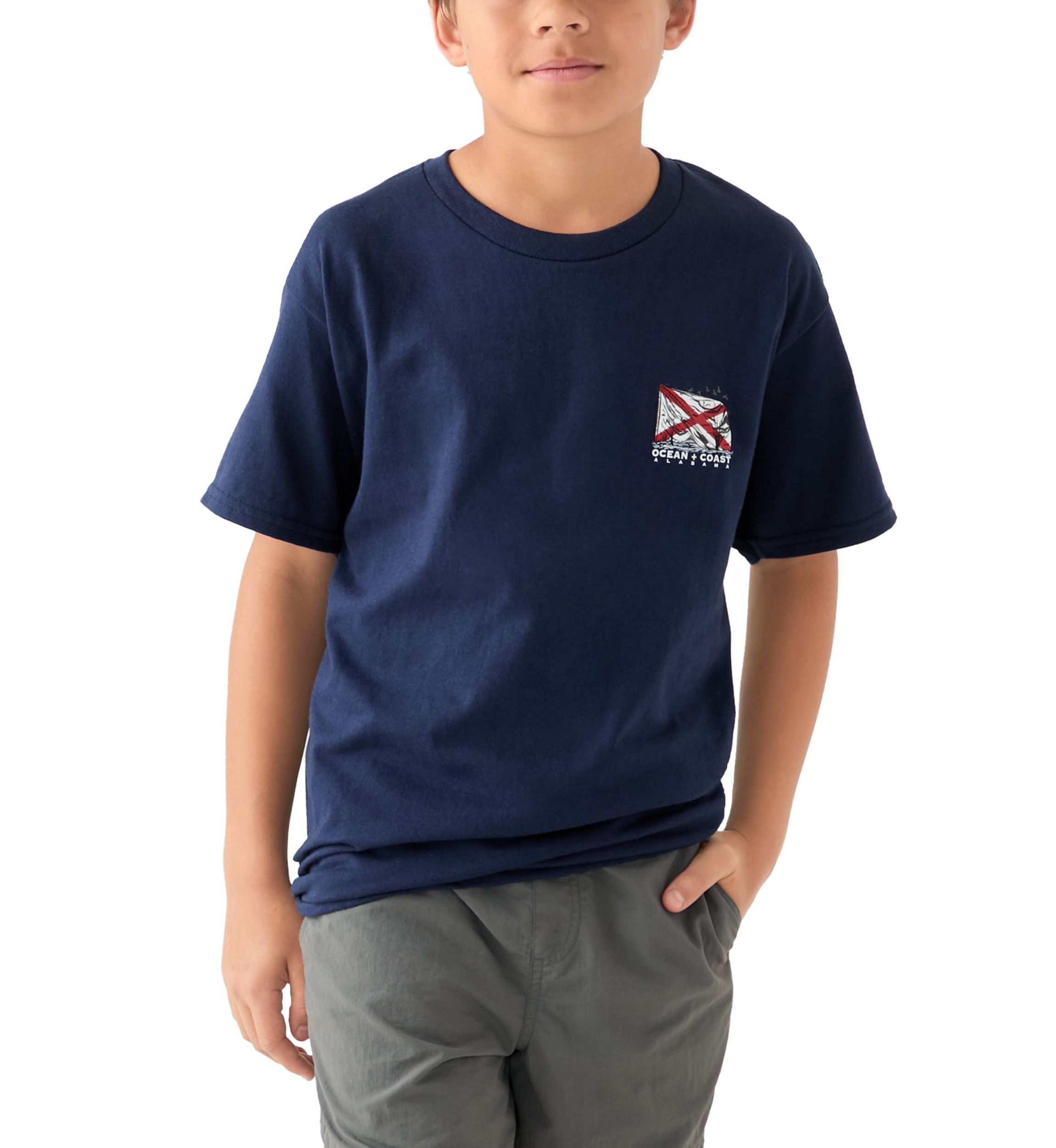 Boys 8-20 Alabama Flag Graphic T-Shirt