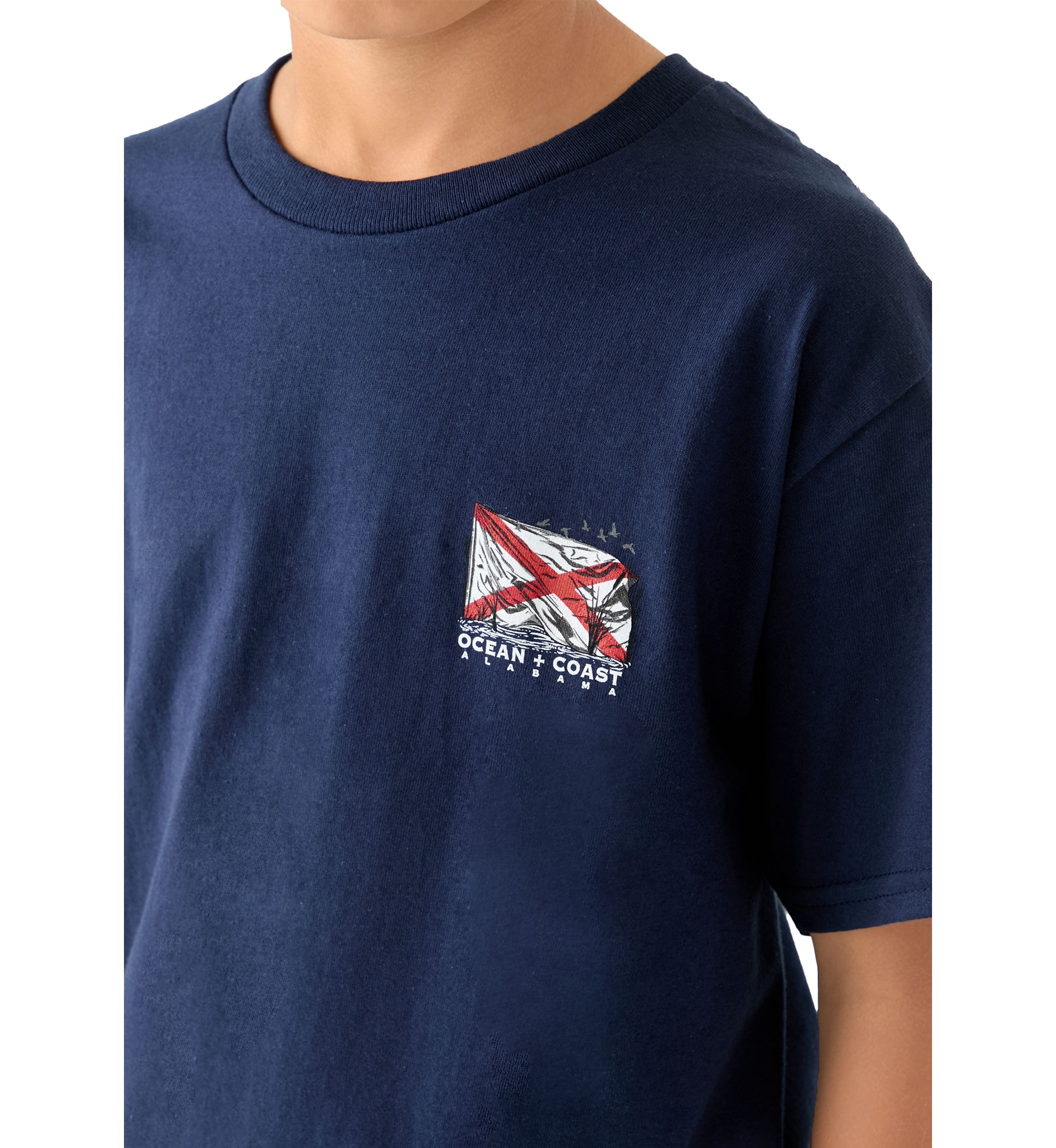 Boys 8-20 Alabama Flag Graphic T-Shirt
