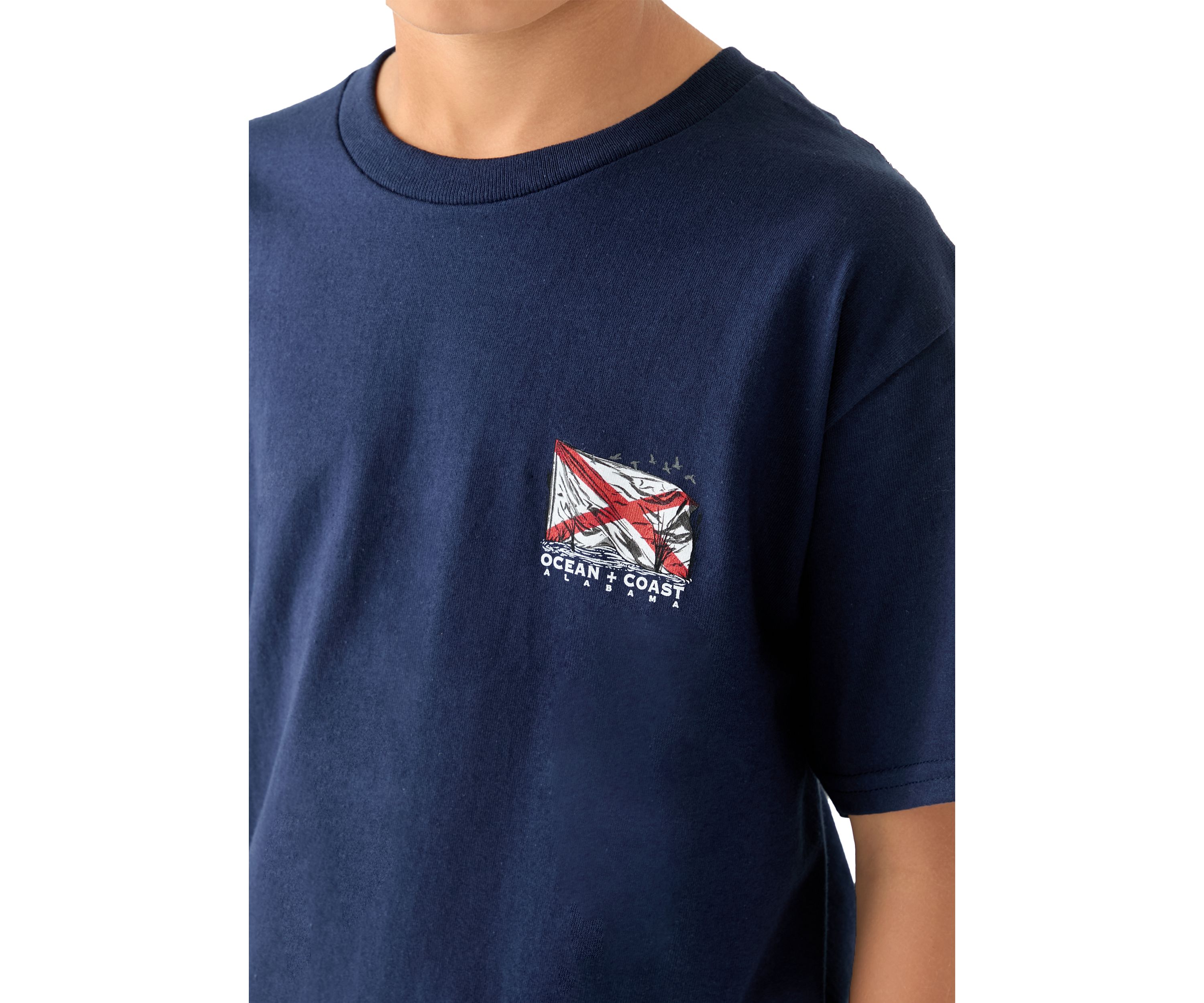 Boys 8-20 Alabama Flag Graphic T-Shirt