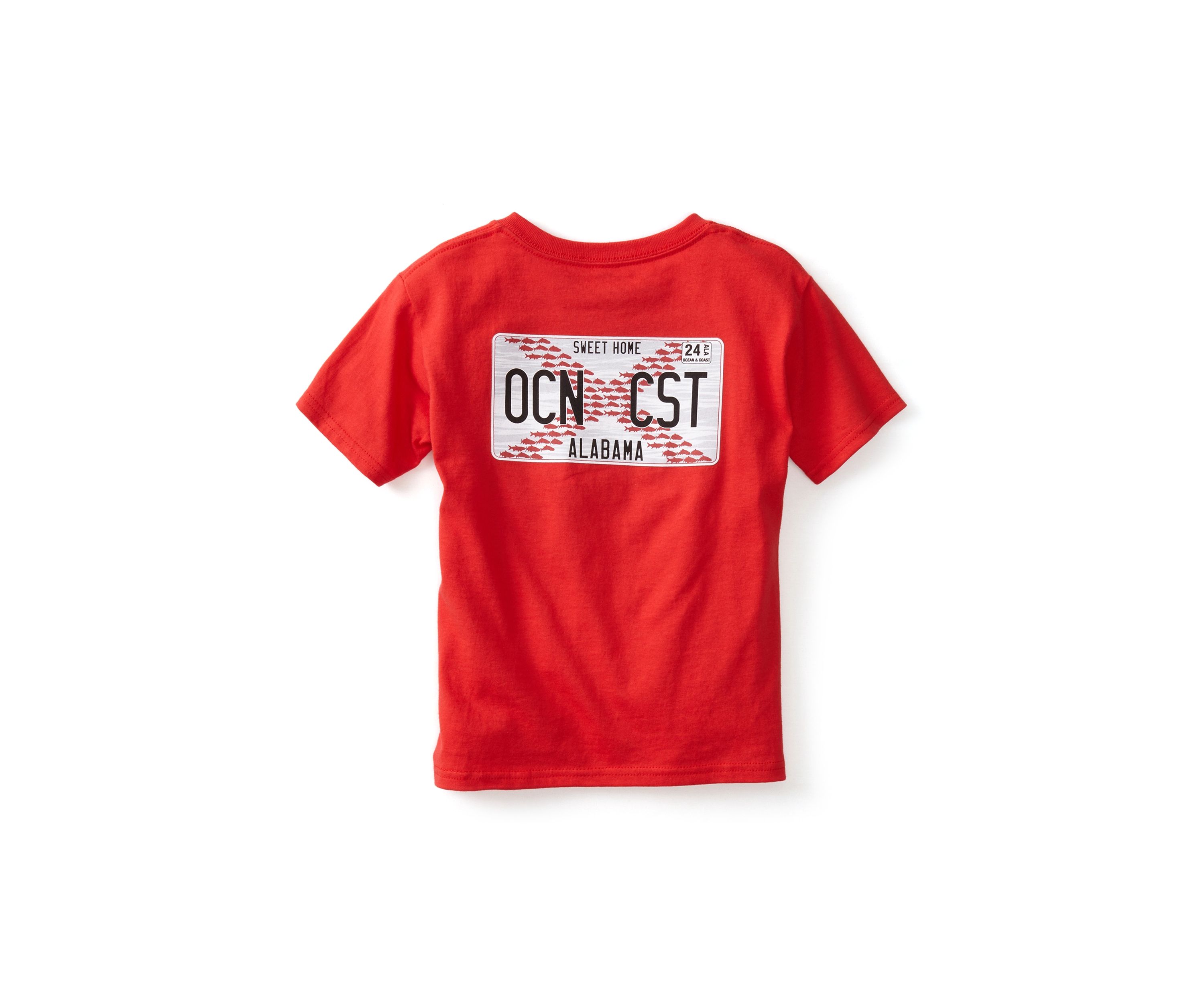 Boys 4-7 License Plate Short Sleeve Graphic T-Shirt
