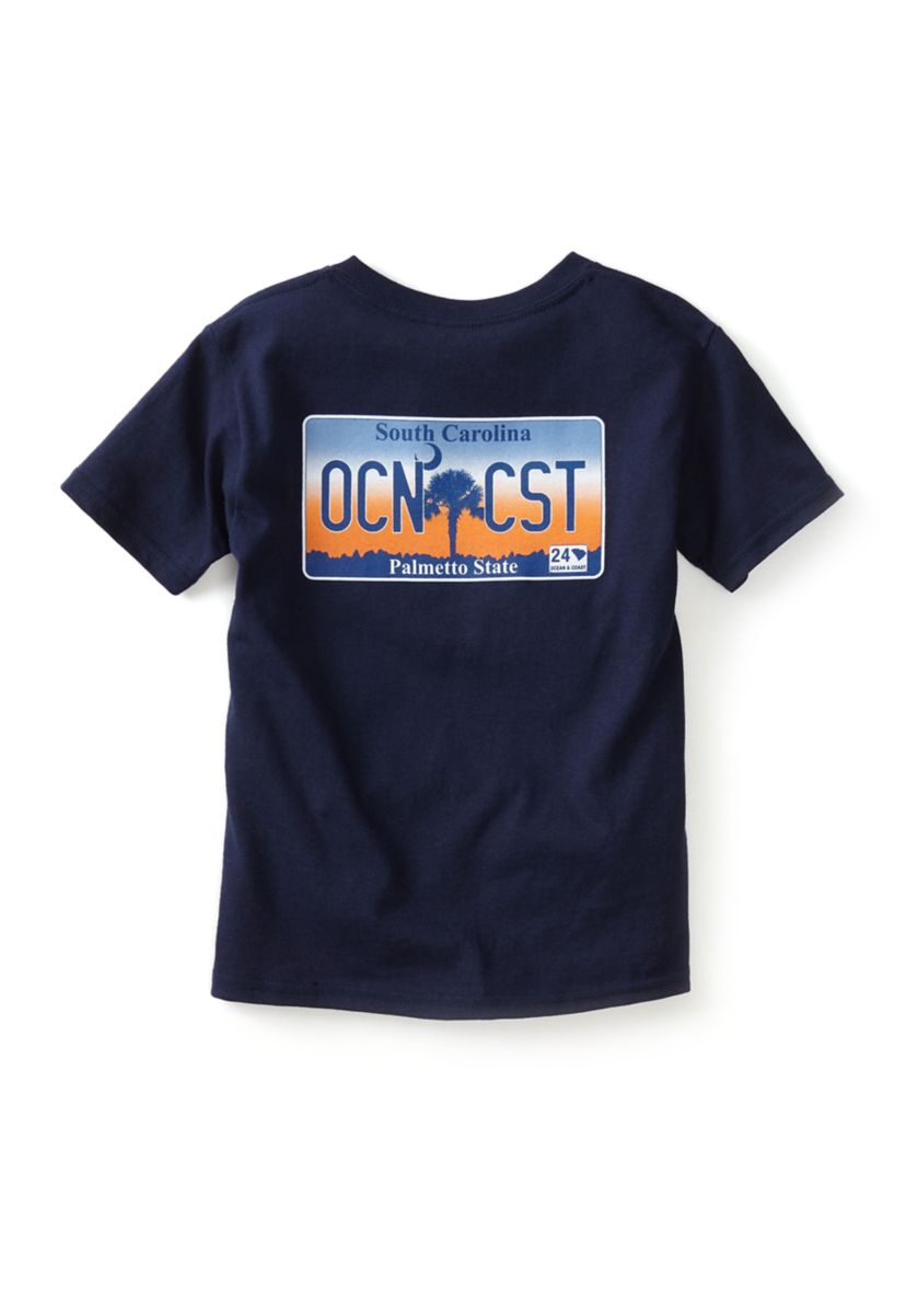 Boys 4-7 License Plate Short Sleeve Graphic T-Shirt