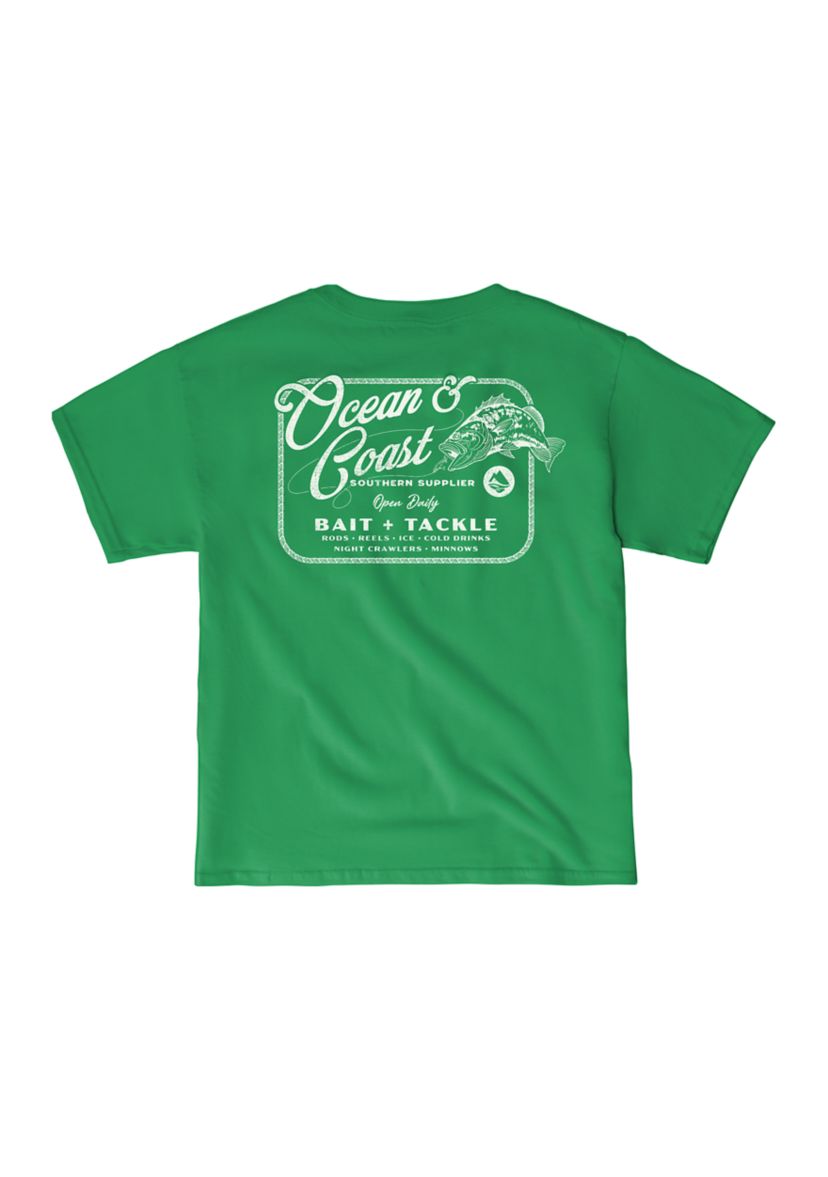 Boys 8-20 Short Sleeve Bait + Tackle Graphic T-Shirt 
