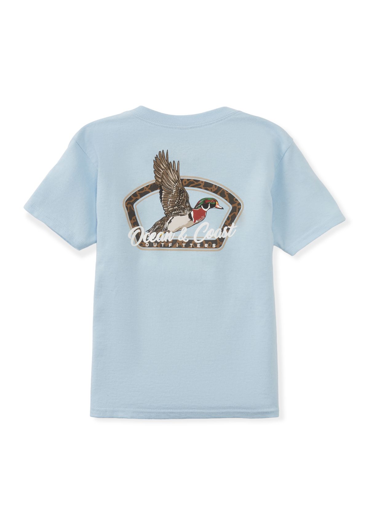 Boys 4-7 Flocked Short Sleeve Graphic T-Shirt 