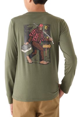 Boys 8-20 Bigfoot Long Sleeve T-Shirt