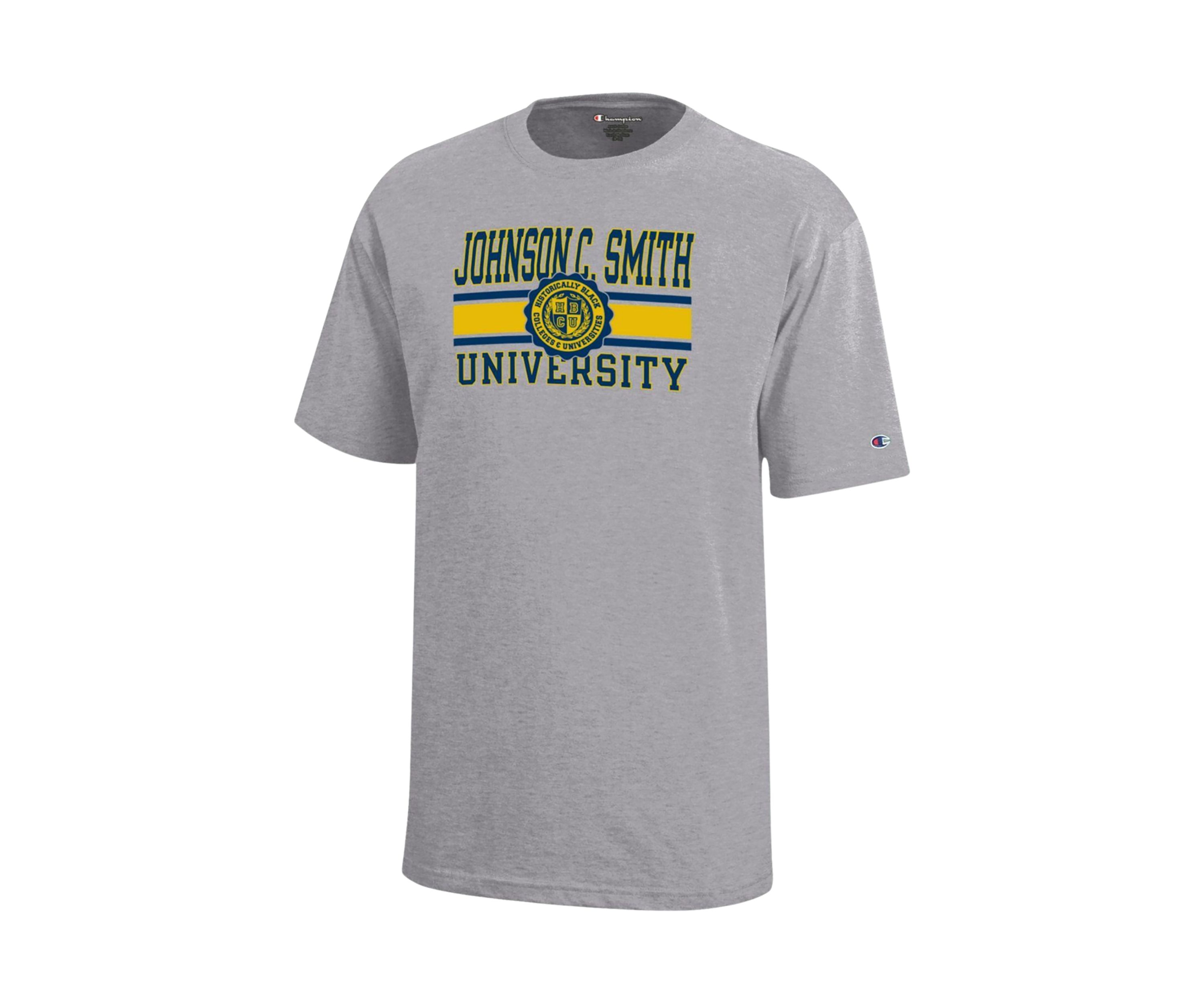 Boys 8-20 HBCU Johnson C Smith The Golden Bull Graphic T-Shirt -  Oxford Gray